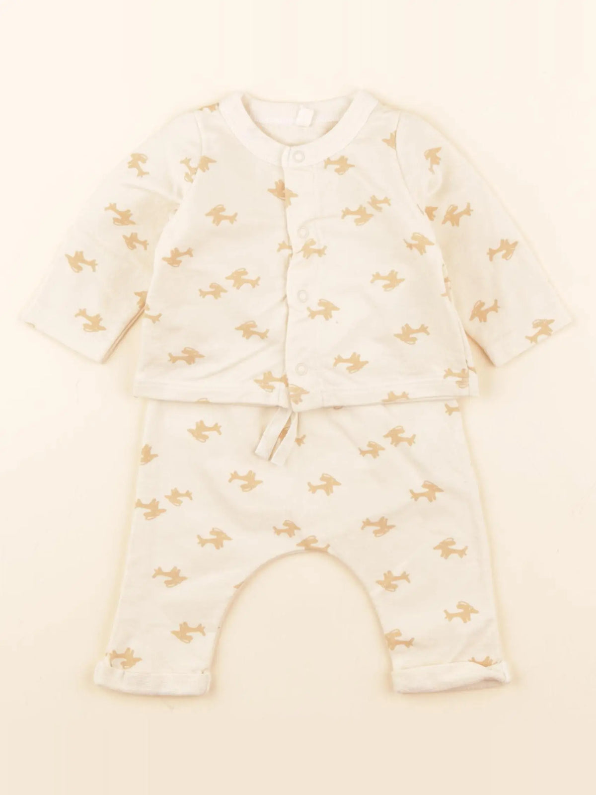 Ensemble beige