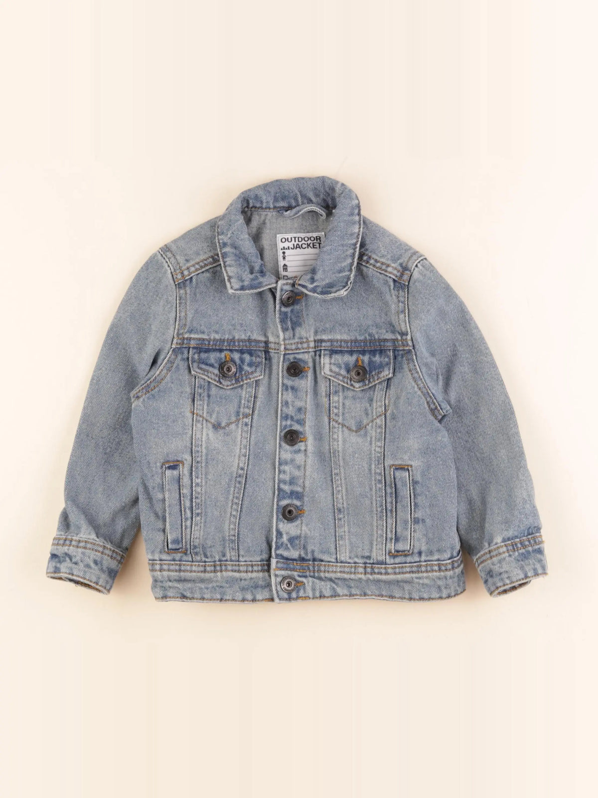 Vertbaudet - veste bleu - 3 ans