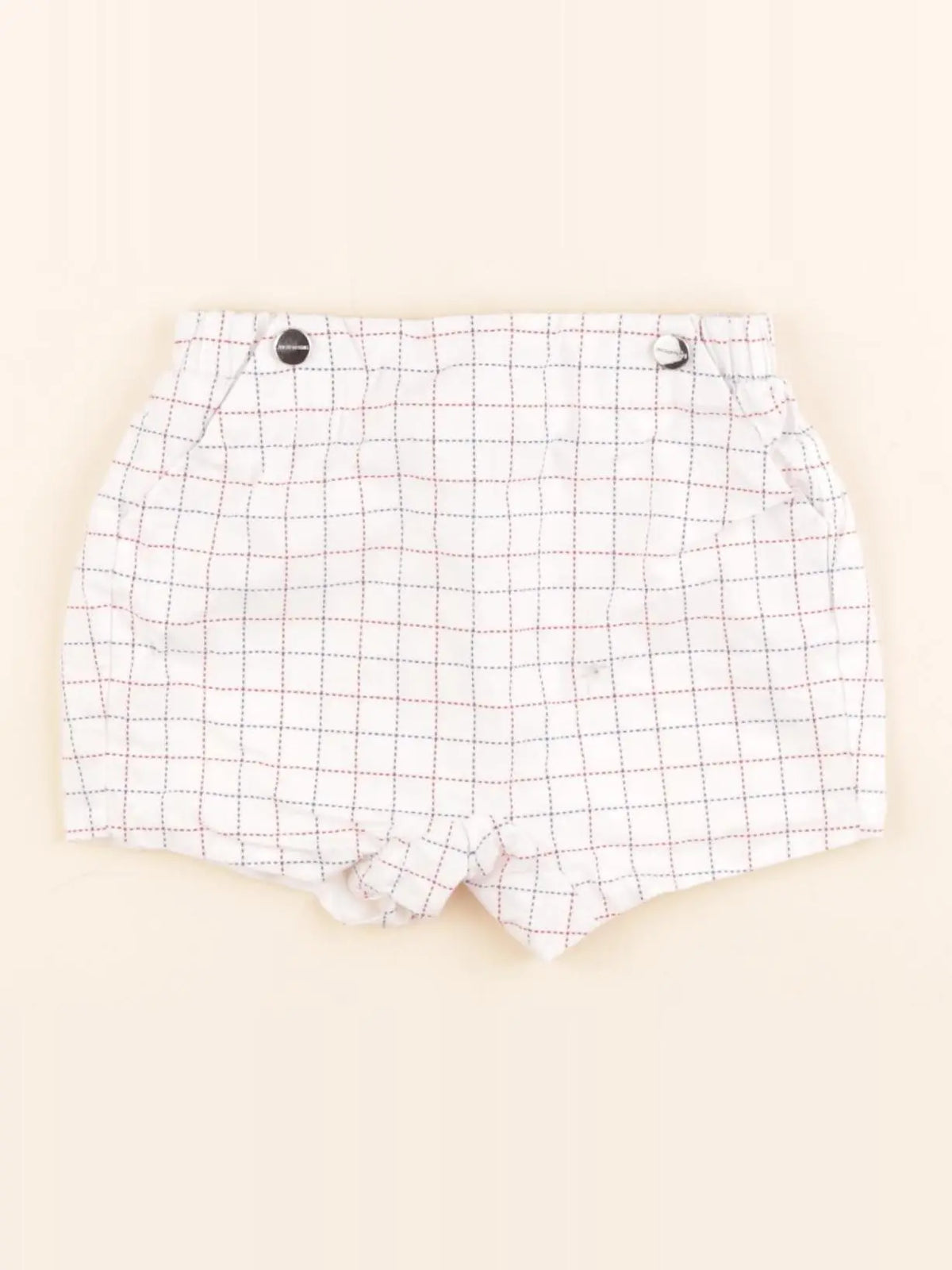 Jacadi - short blanc - 6 mois