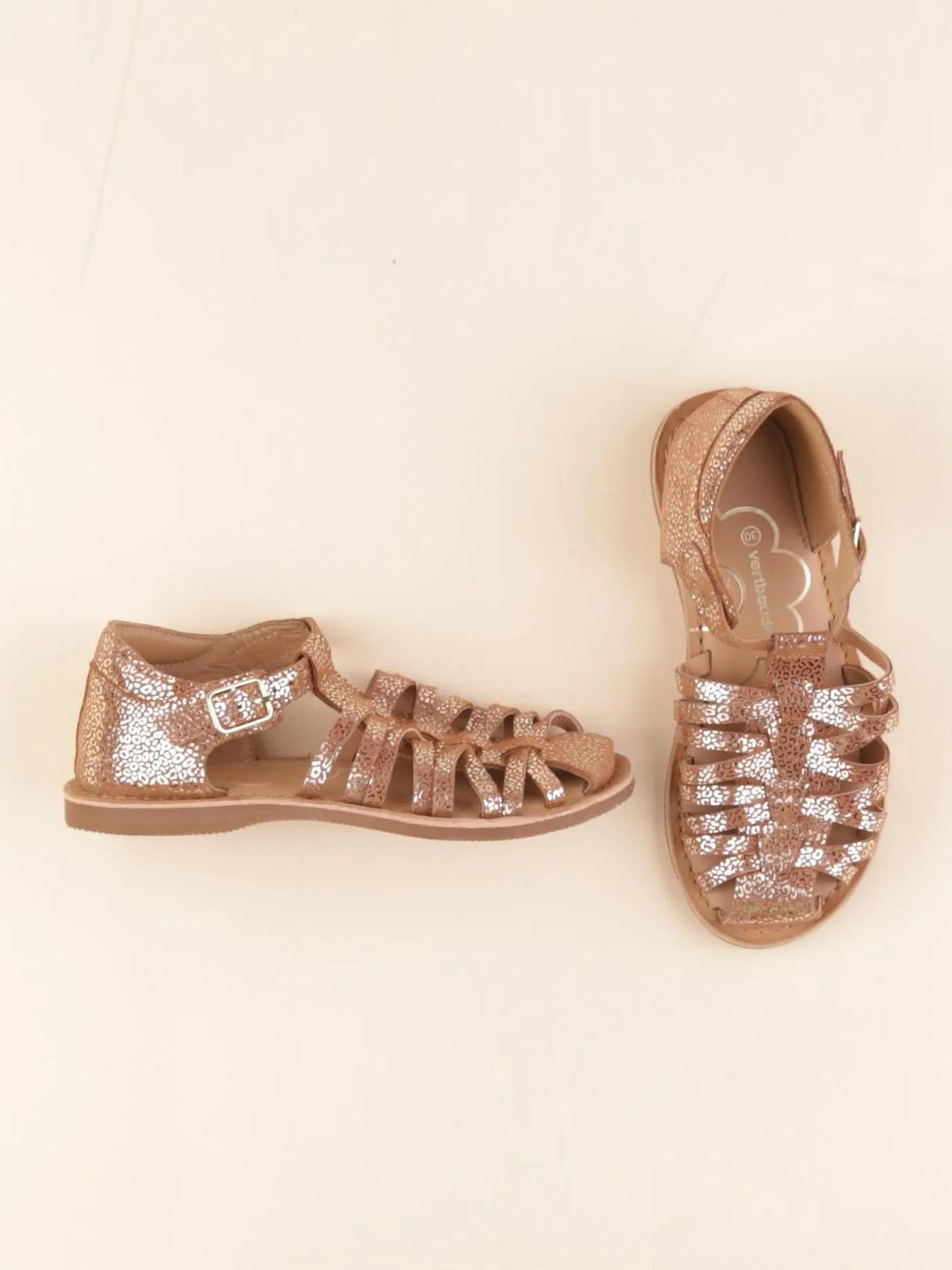 Vertbaudet - sandales marron - pointure 30