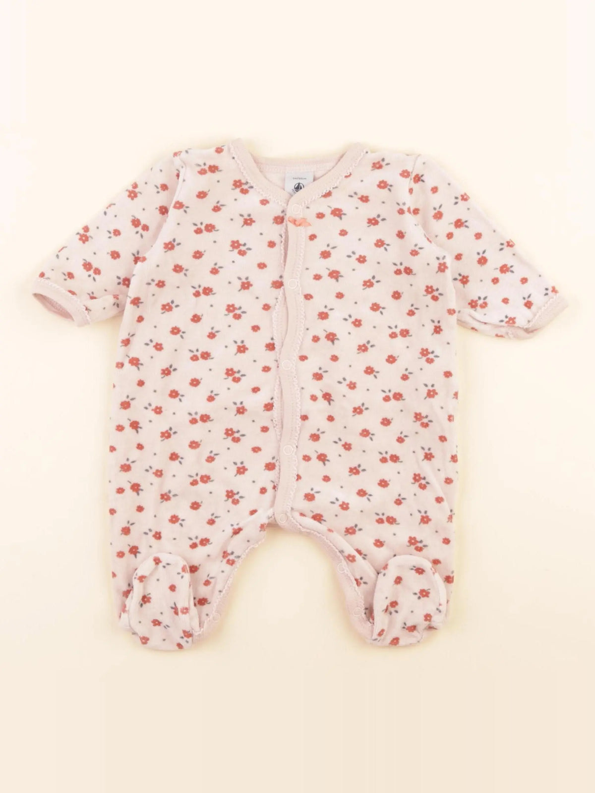 Pyjama velours rose