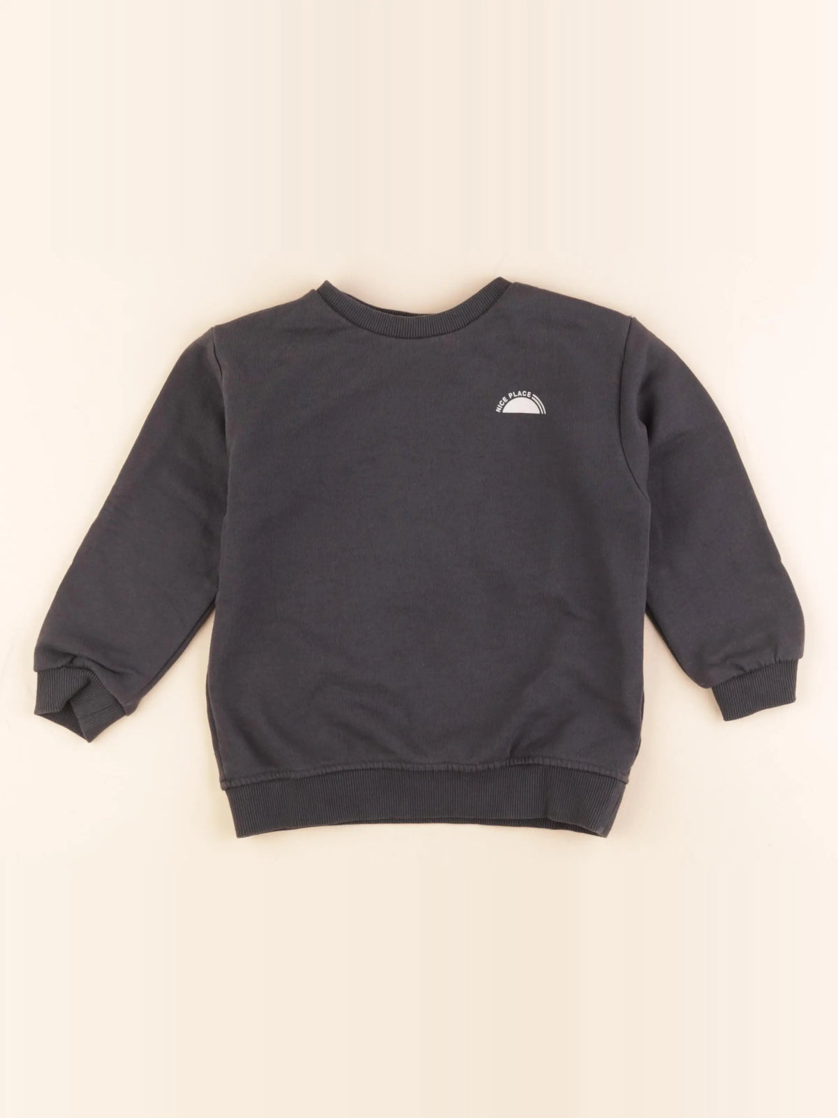 Zara - sweat gris - 2/3 ans