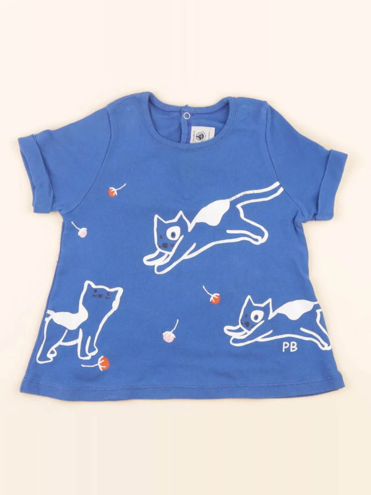 Tee-shirt bleu