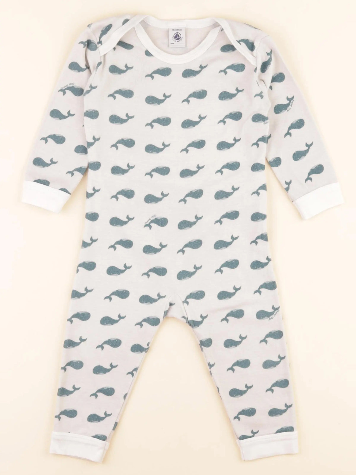 Pyjama coton gris