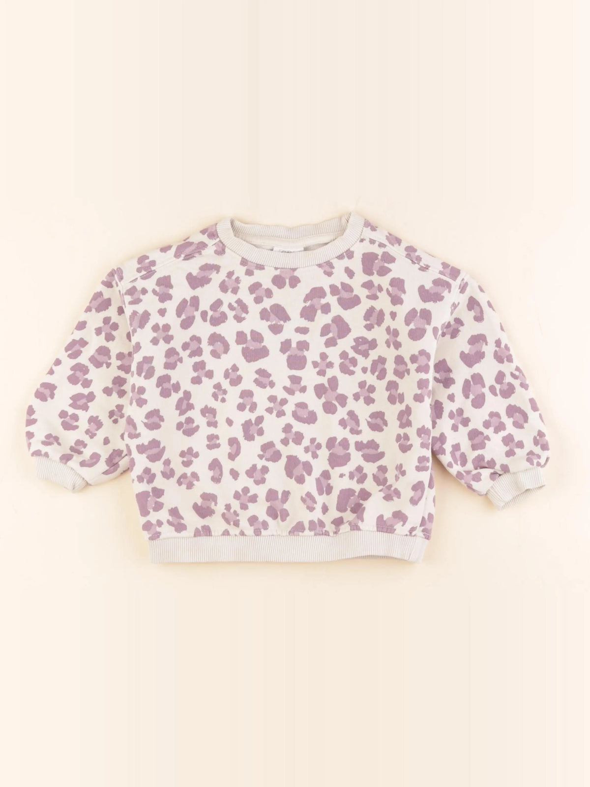 Zara - sweat violet - 18 mois