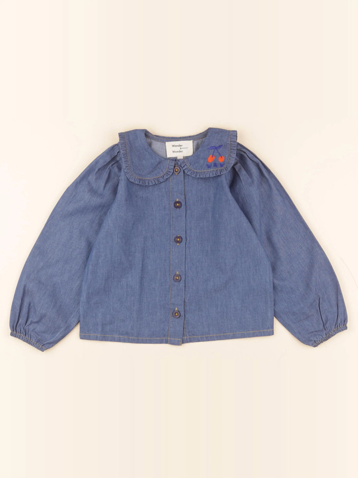 Blouse bleu