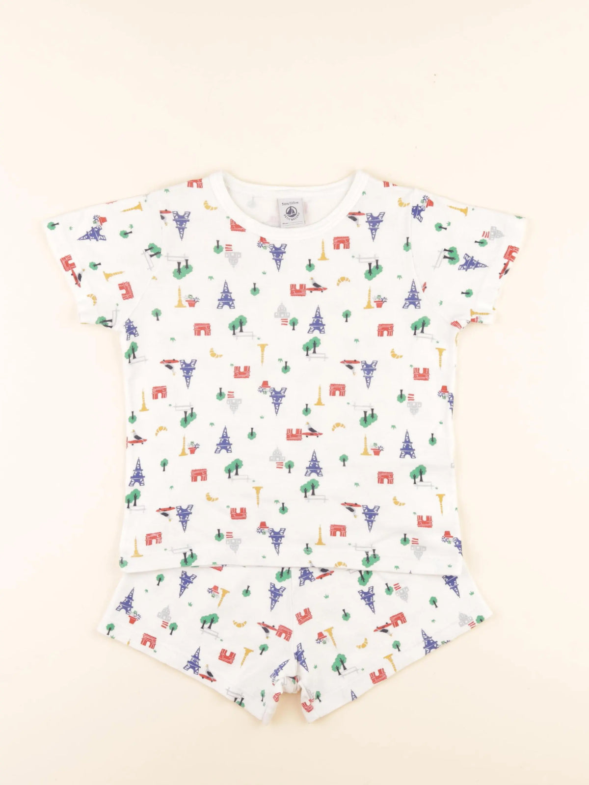 Pyjama coton multicolore