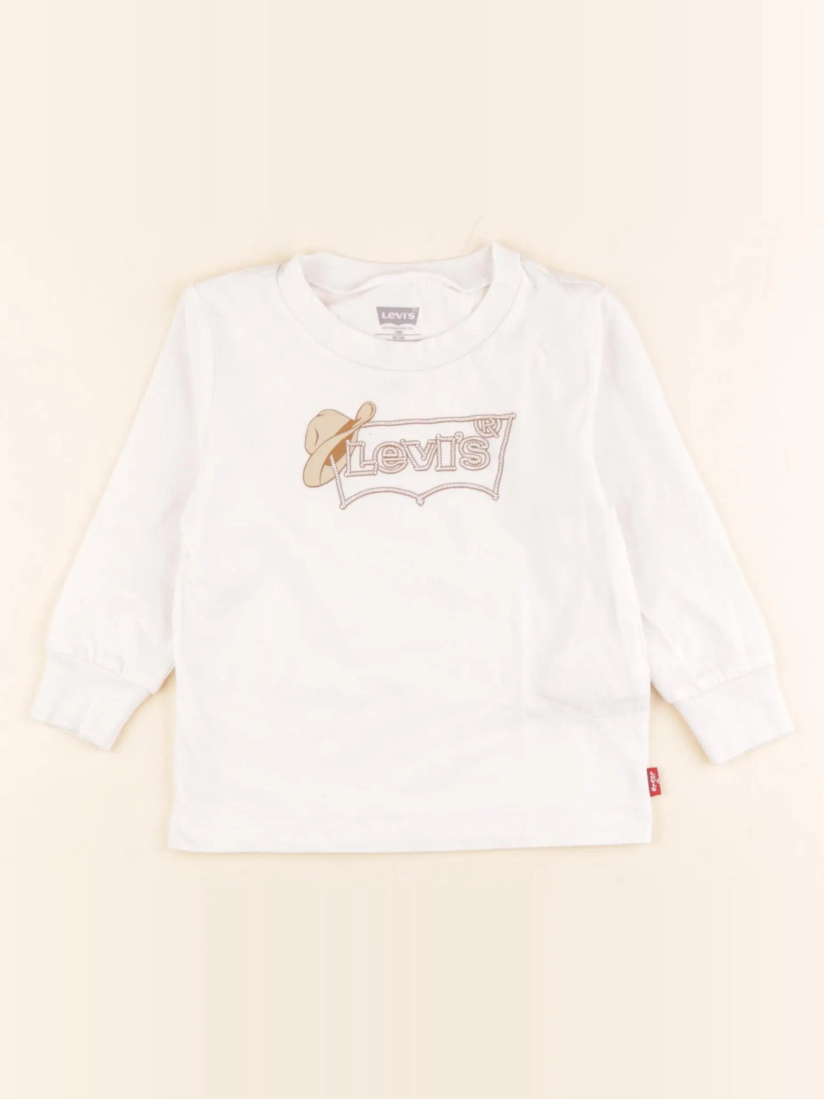Levi's - tee-shirt blanc - 18 mois