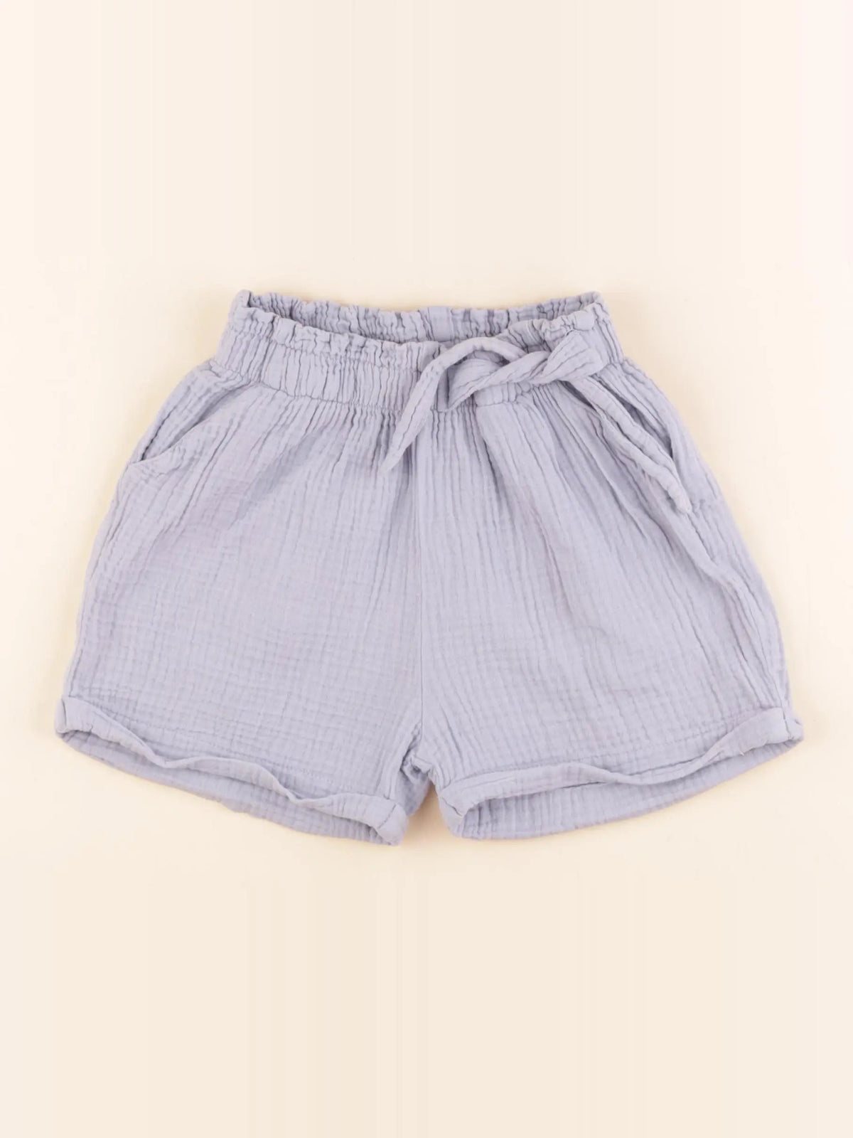 Vertbaudet - short bleu - 7 ans