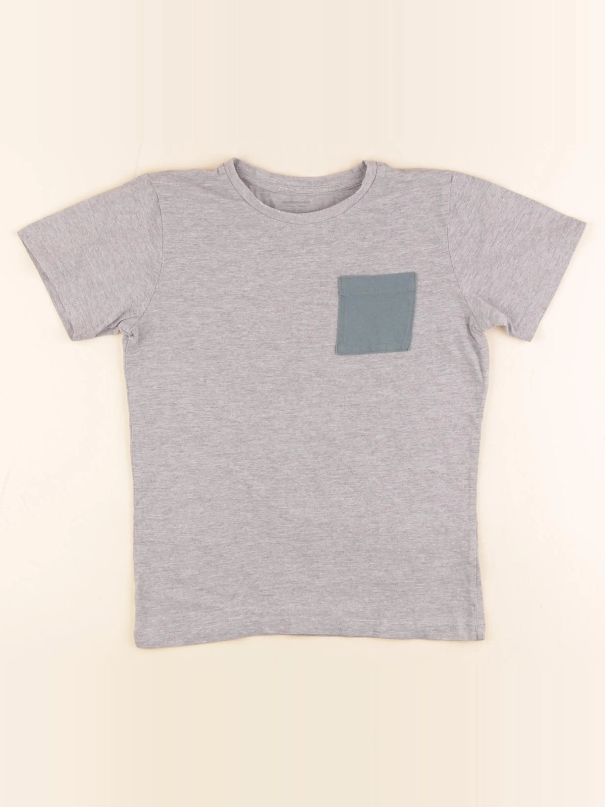 Vertbaudet - tee-shirt gris - 10 ans