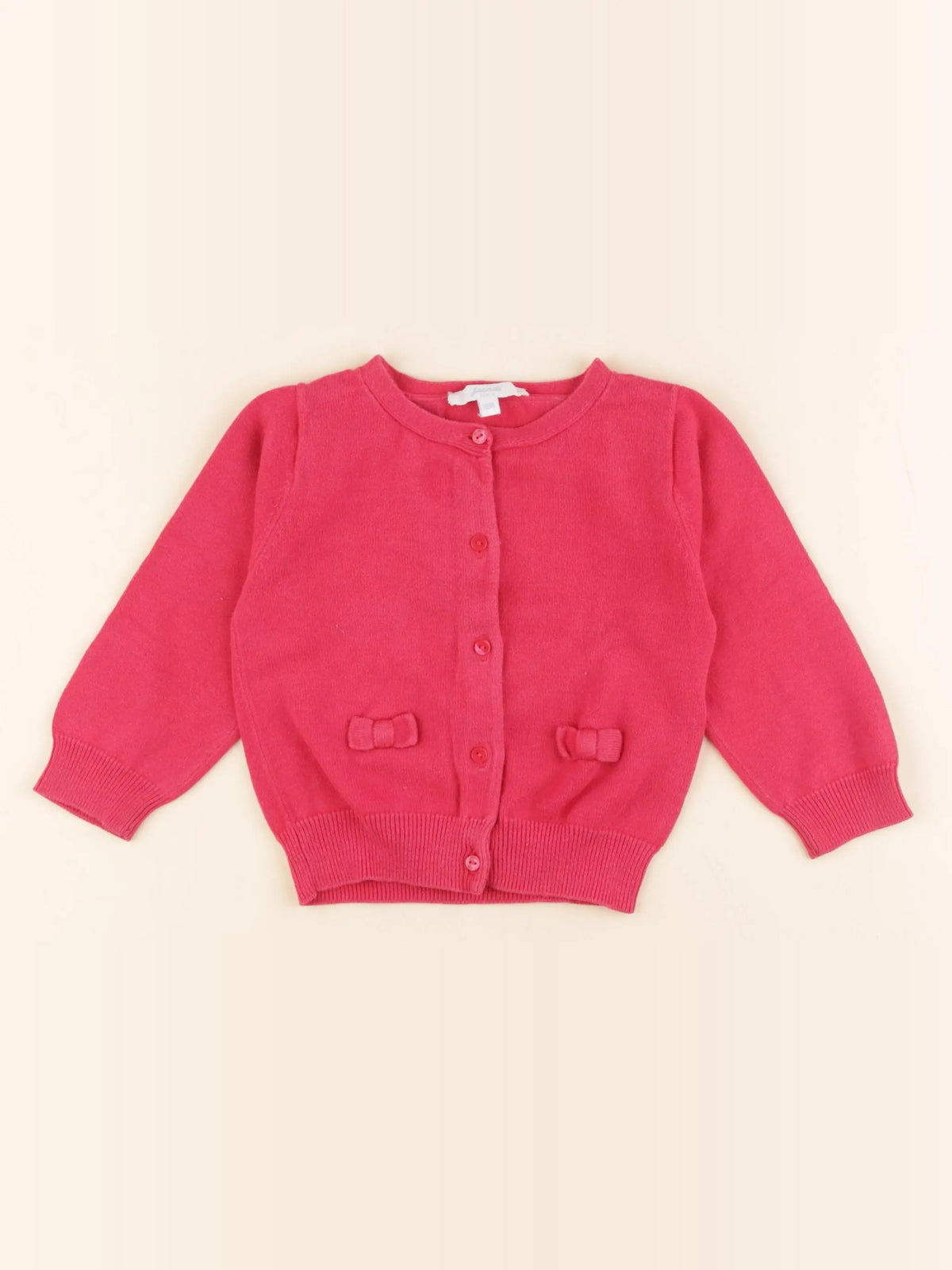 Jacadi - gilet rose - 18 mois