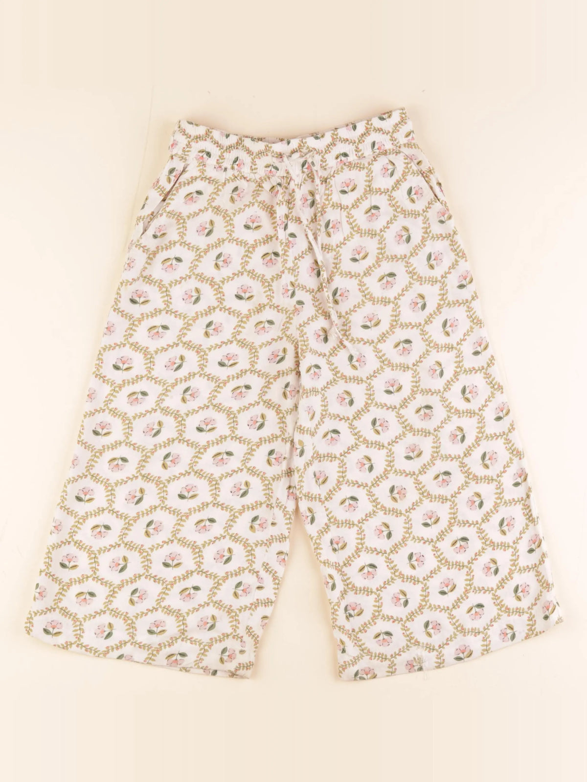 Monoprix - pantalon beige - 5 ans
