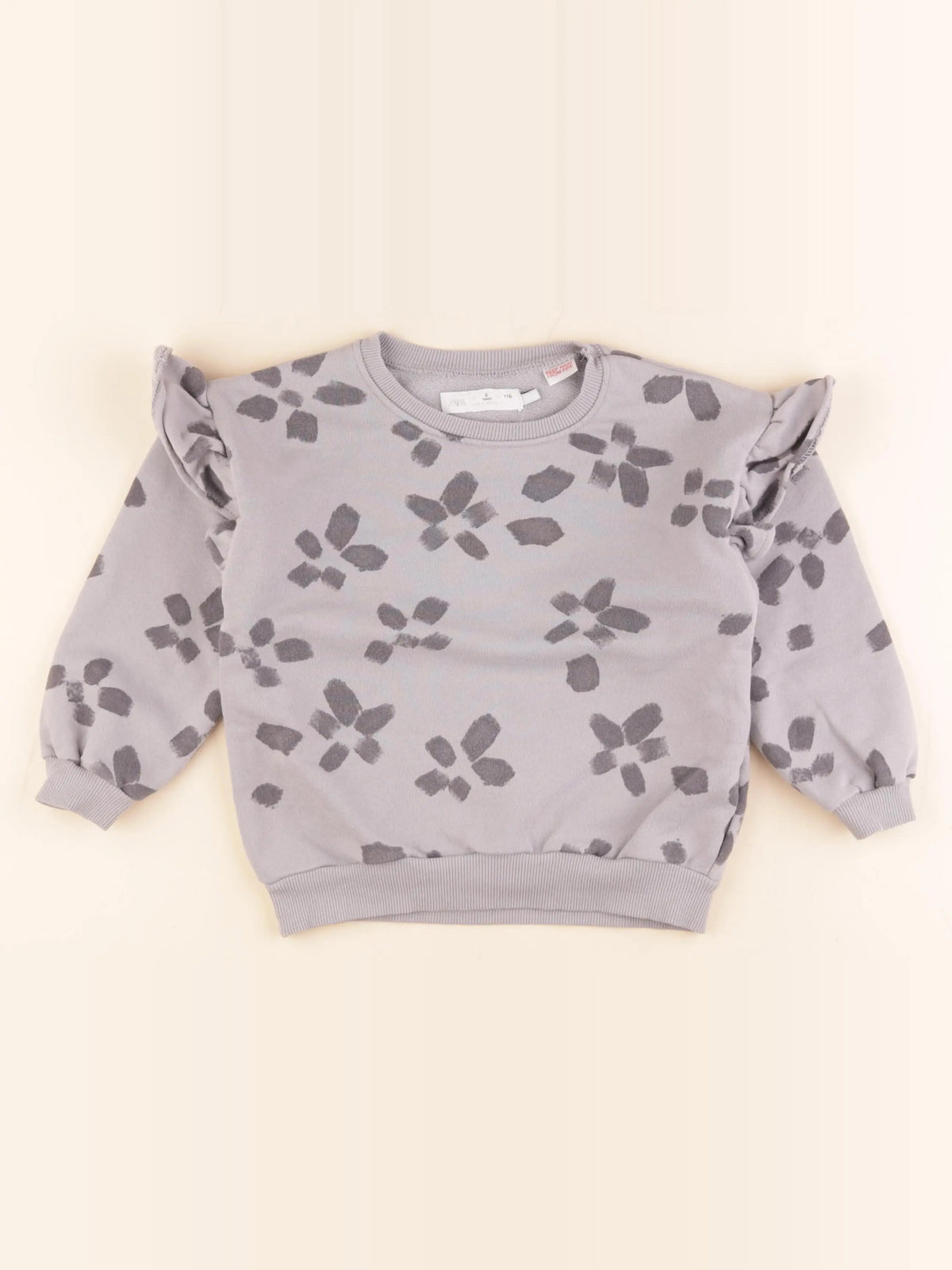 Zara - sweat gris - 6 ans