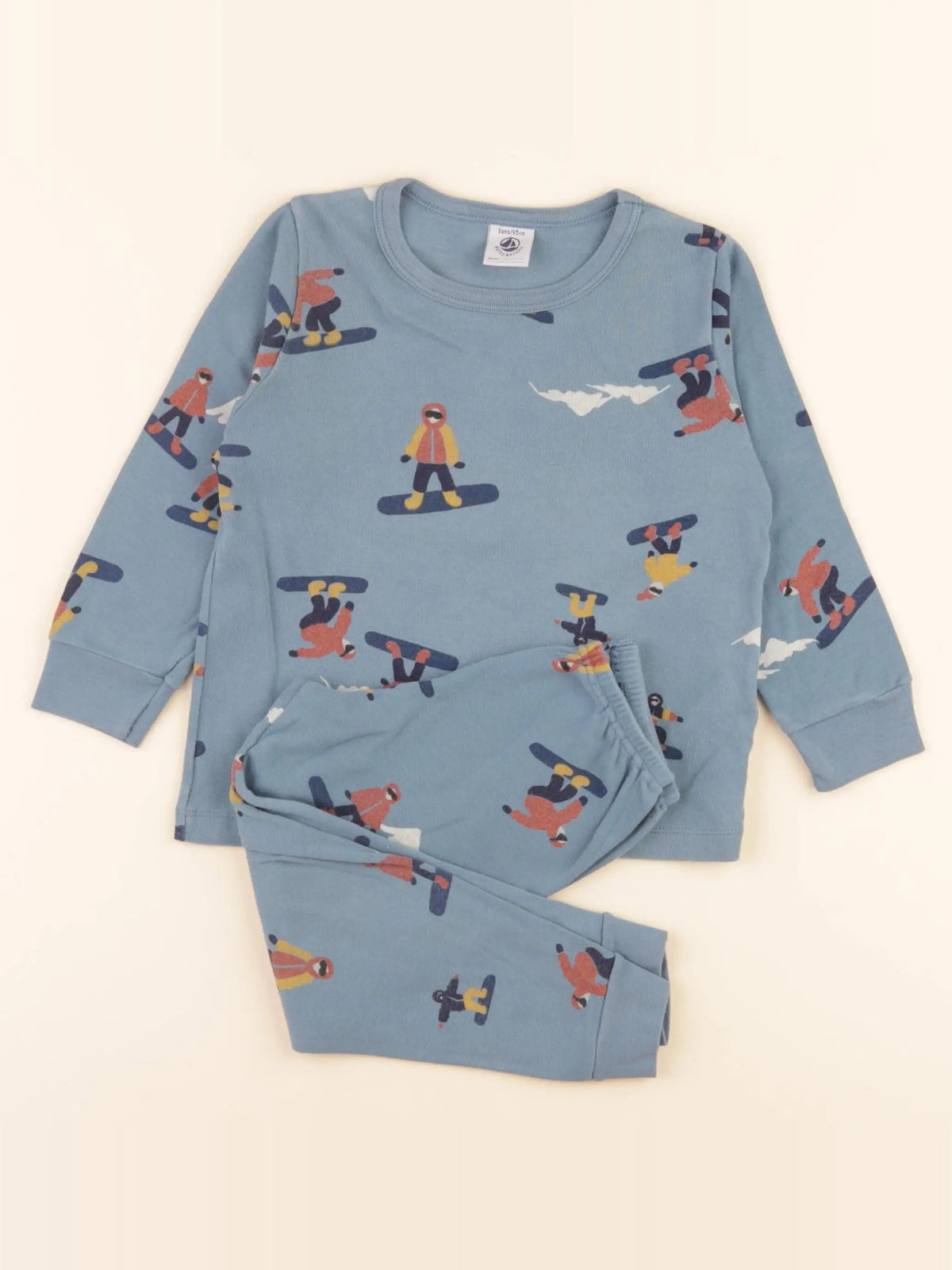 Pyjama coton bleu