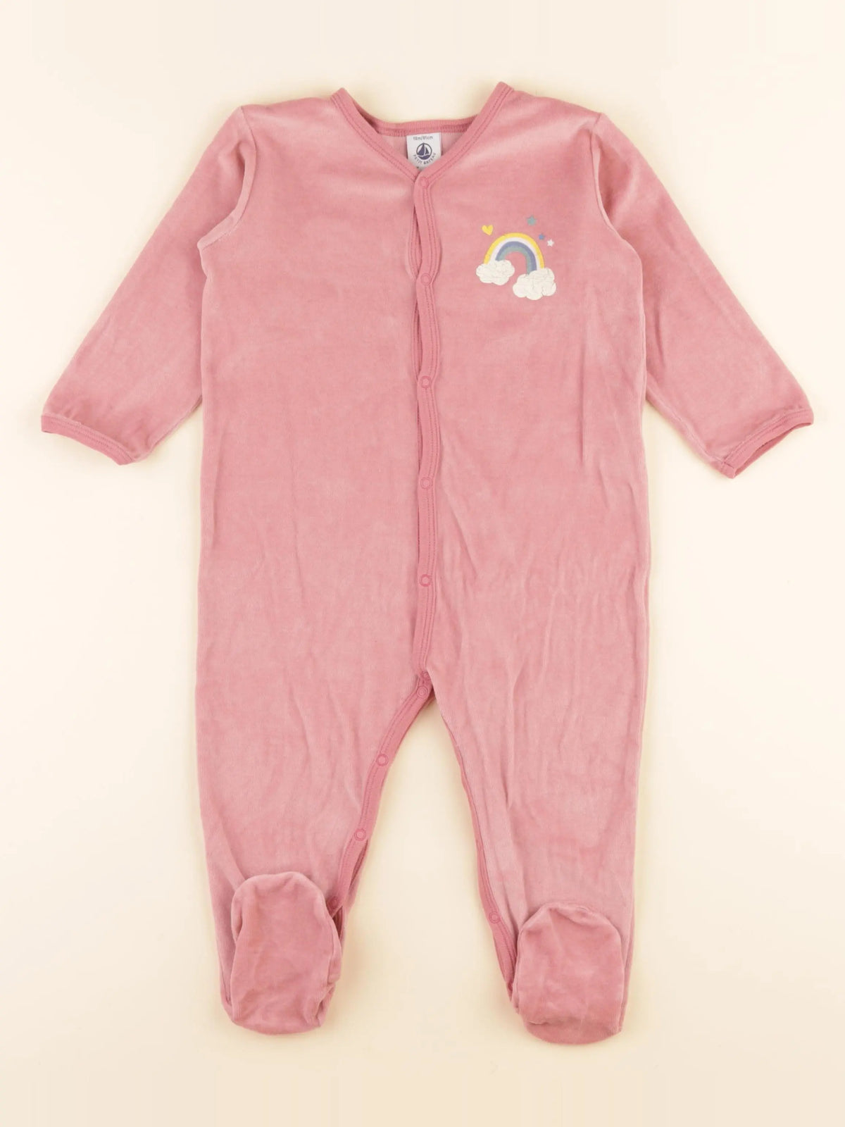 Pyjama velours rose