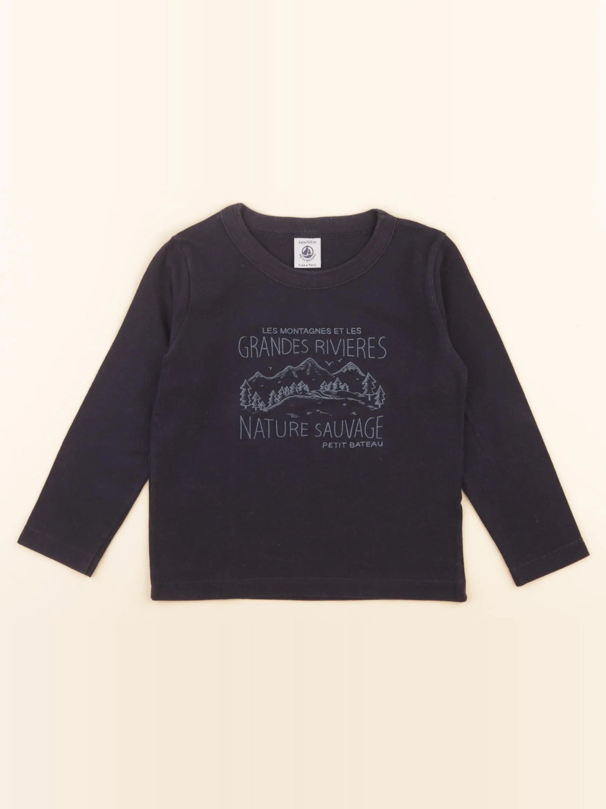 Tee-shirt bleu