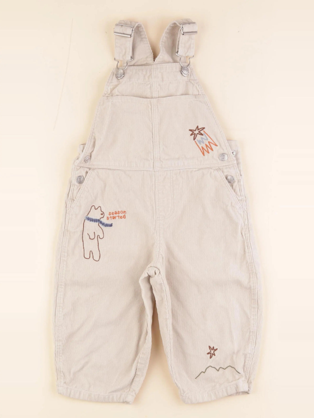Zara - salopette beige - 2 ans