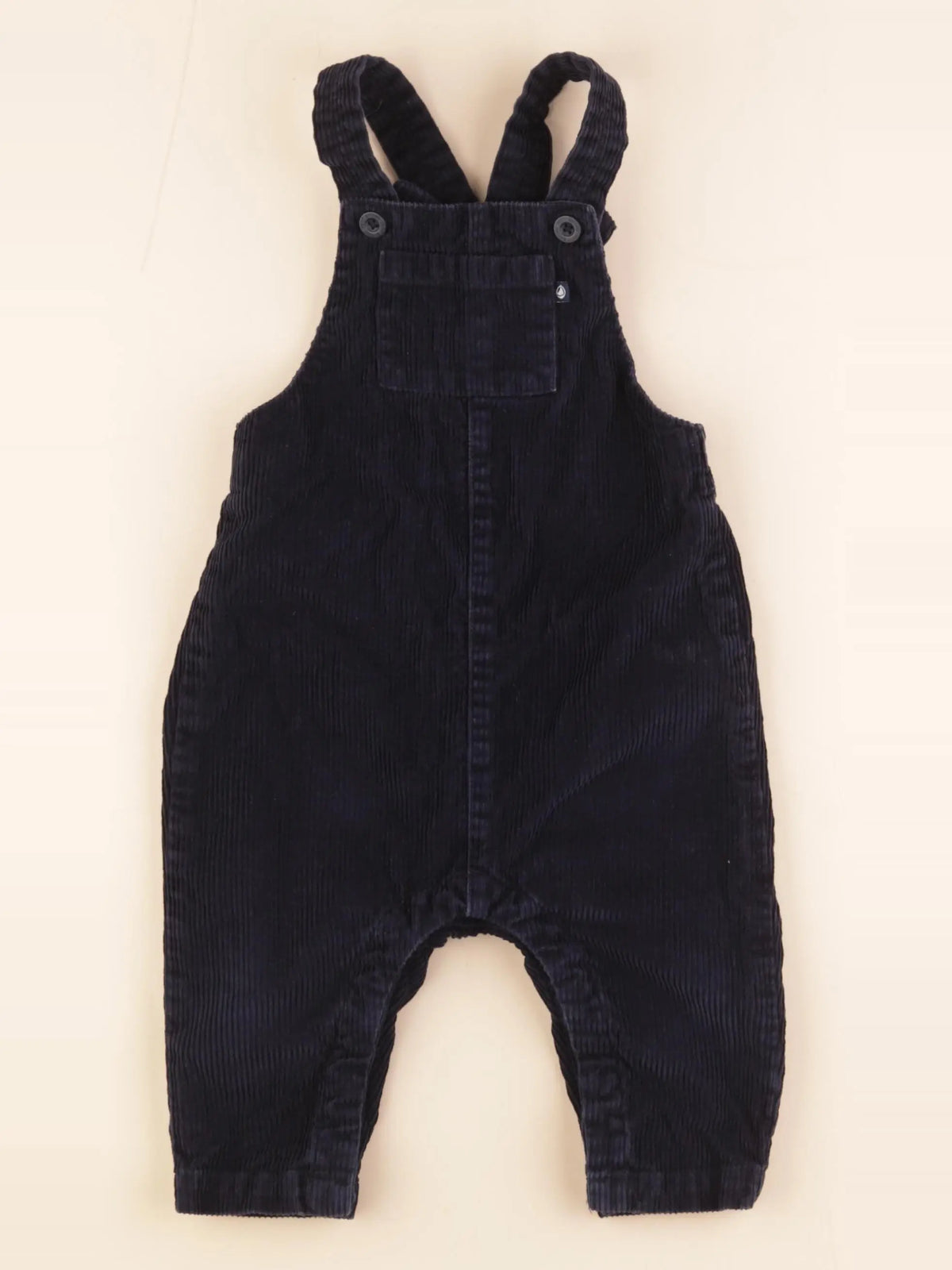 Petit Bateau - salopette bleu - 18 mois