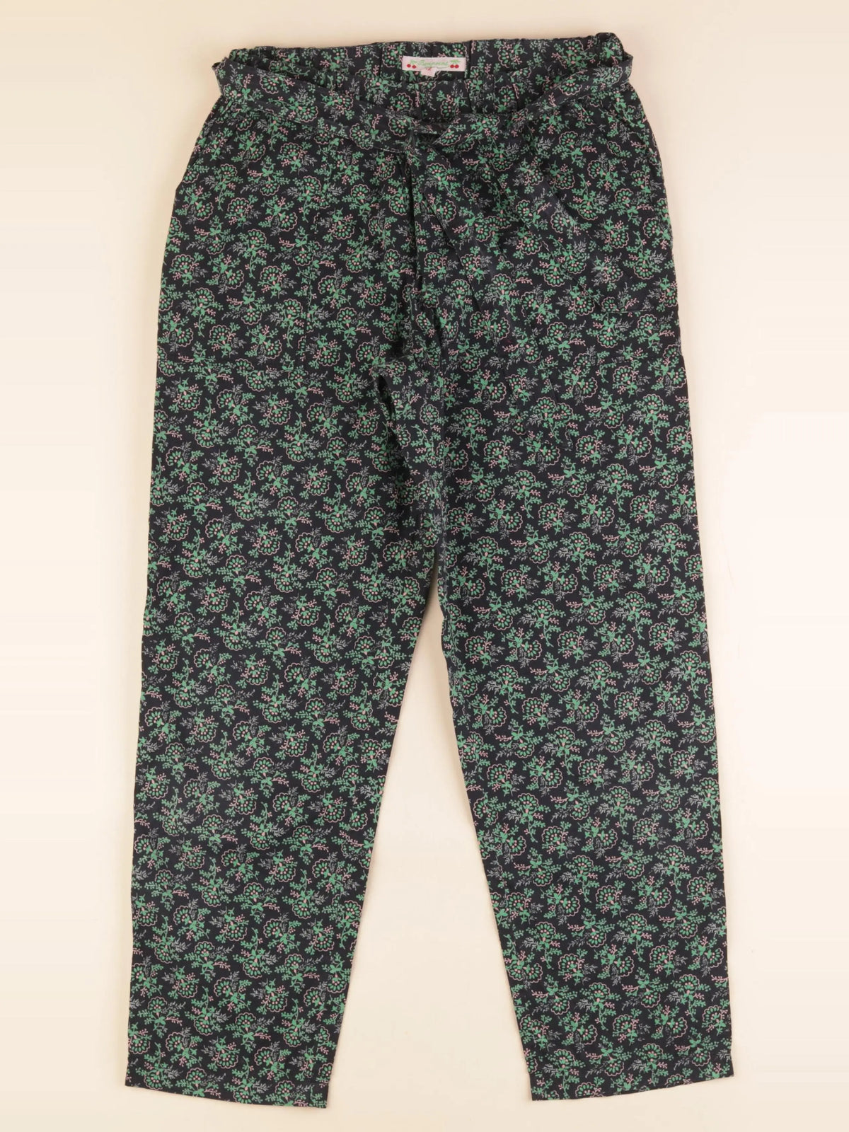 Bonpoint - pantalon vert - 12 ans