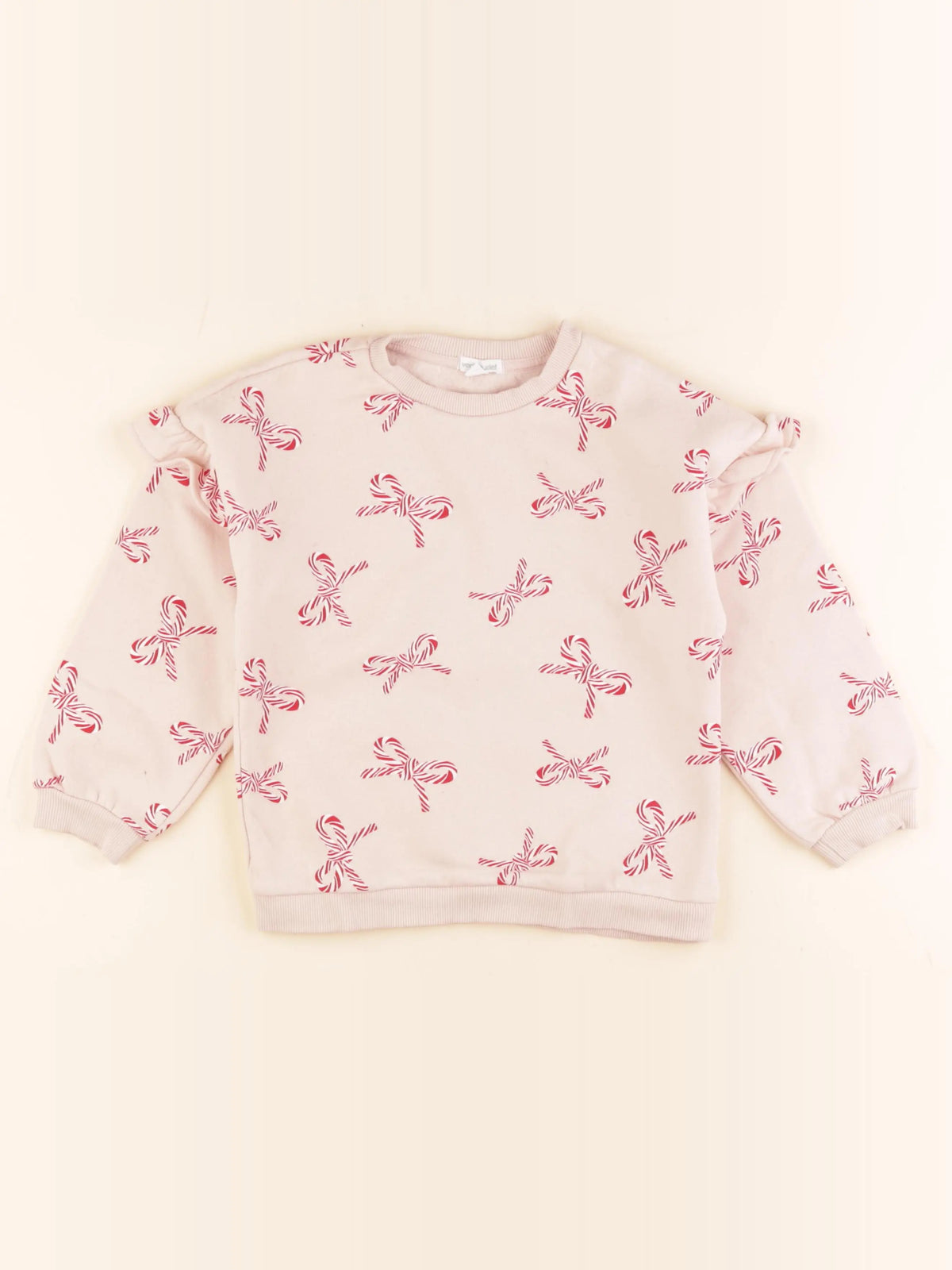Vertbaudet - sweat rose - 6 ans