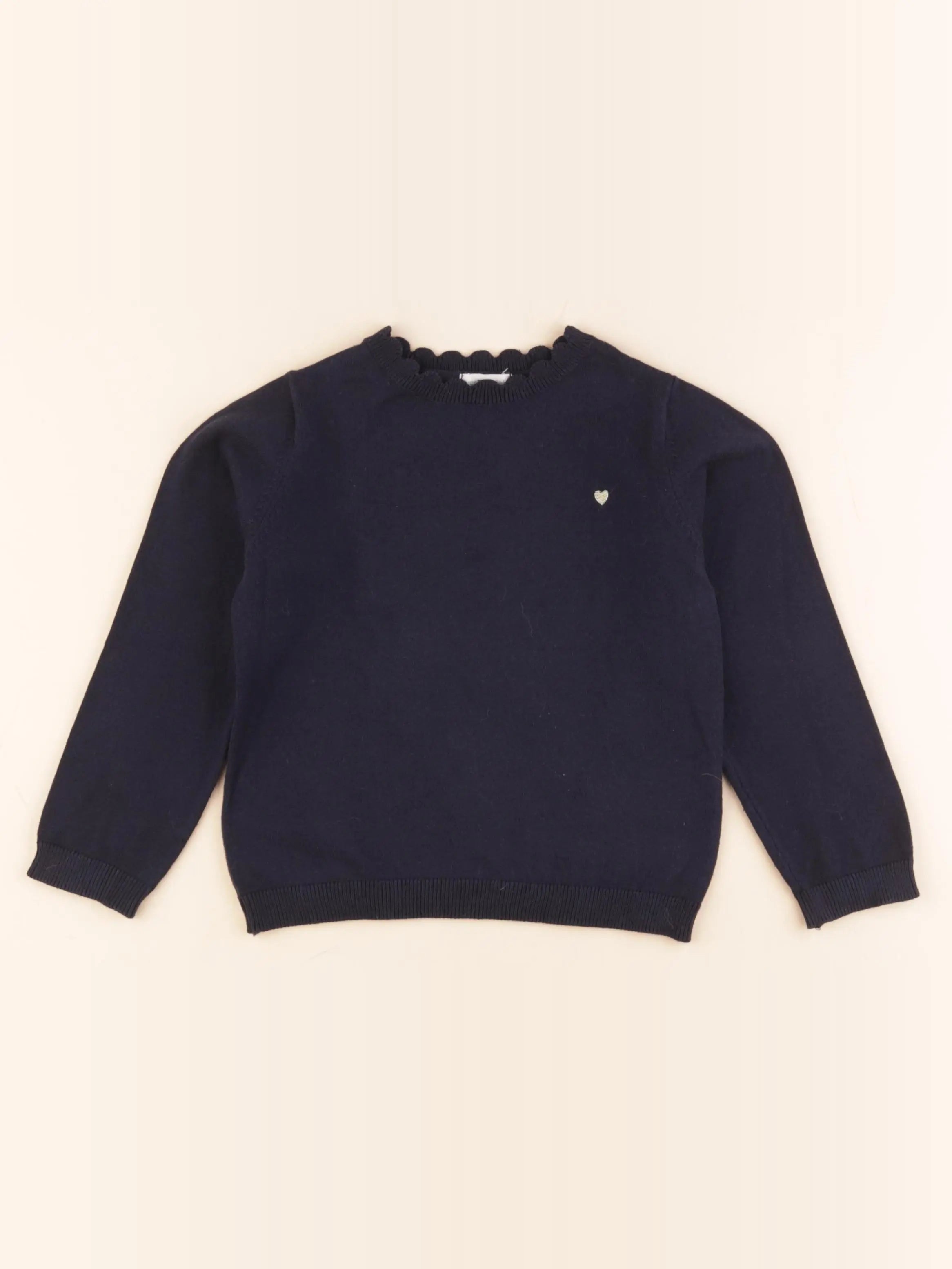 Vertbaudet - pull bleu - 5 ans