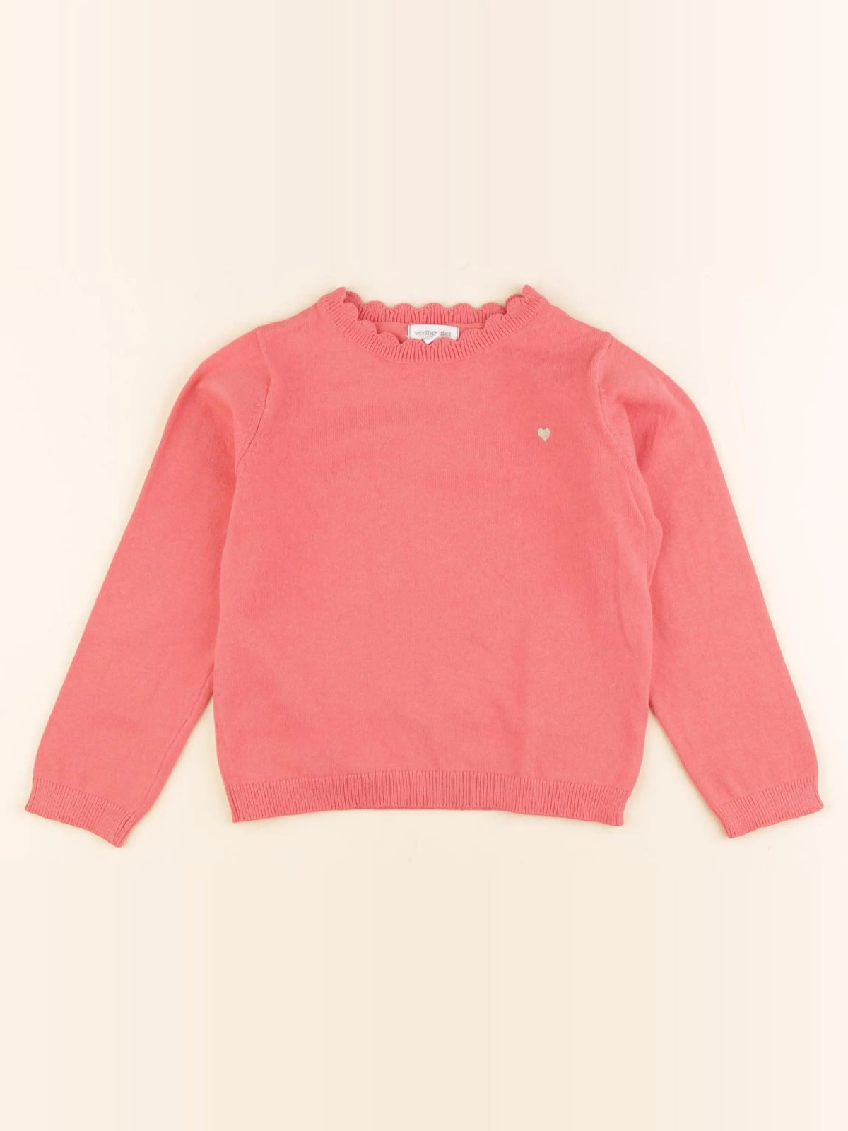 Vertbaudet - pull rose - 5 ans