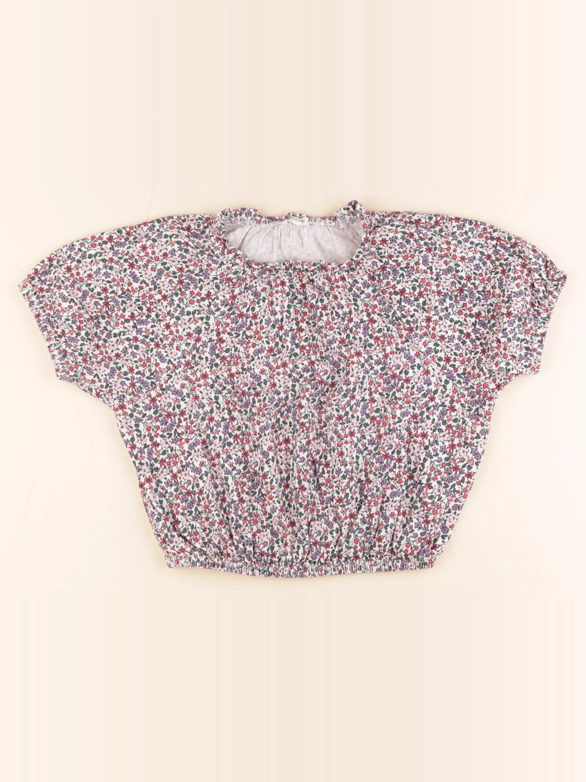 Vertbaudet - blouse multicolore - 10 ans