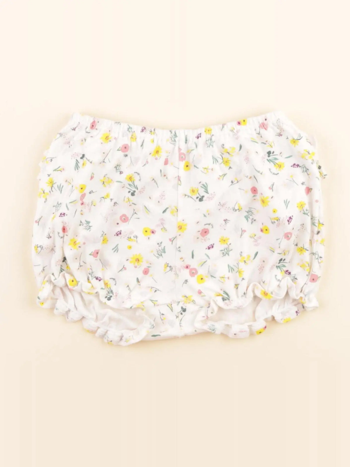 Bloomer volants au dos blanc