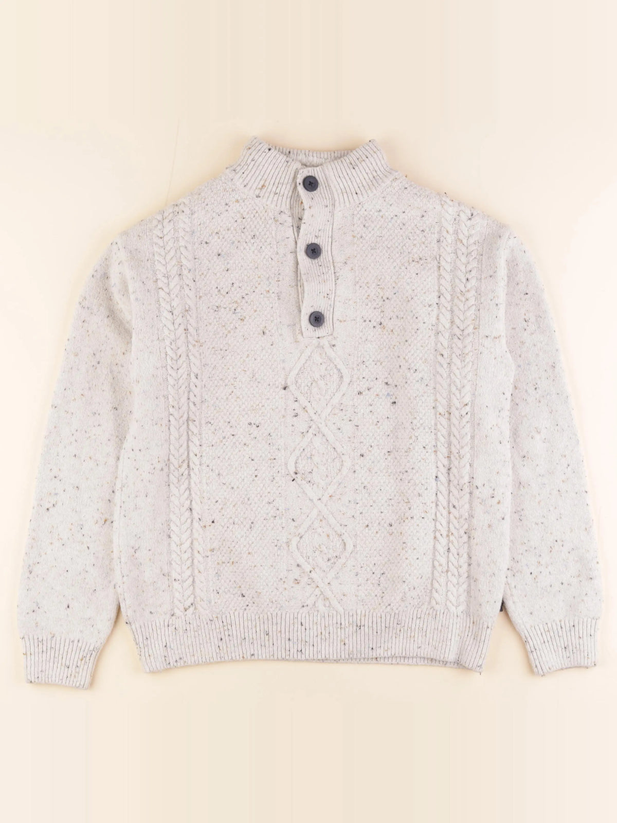 Okaidi - pull gris - 12 ans