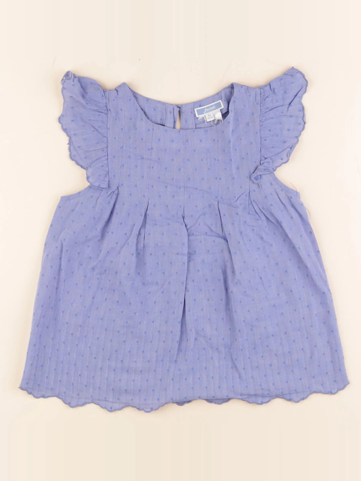 Jacadi - blouse bleu - 8 ans