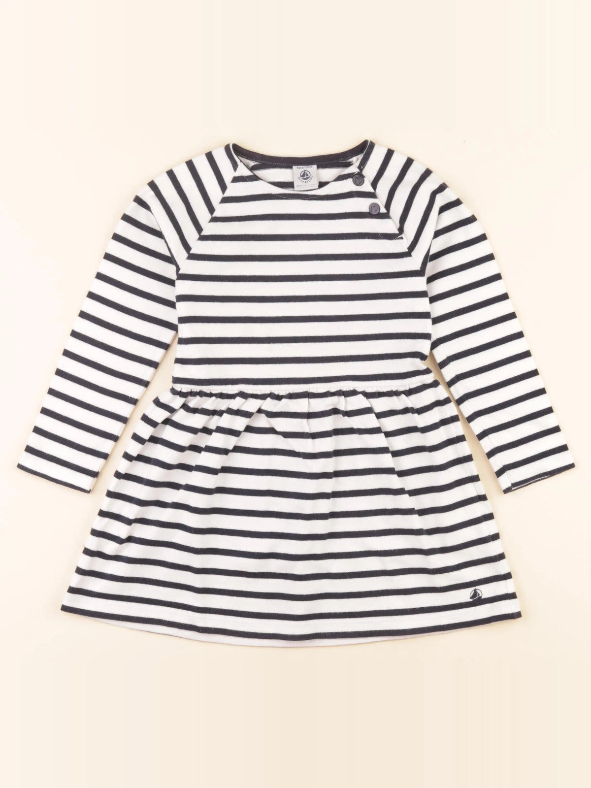 Robe blanc, bleu