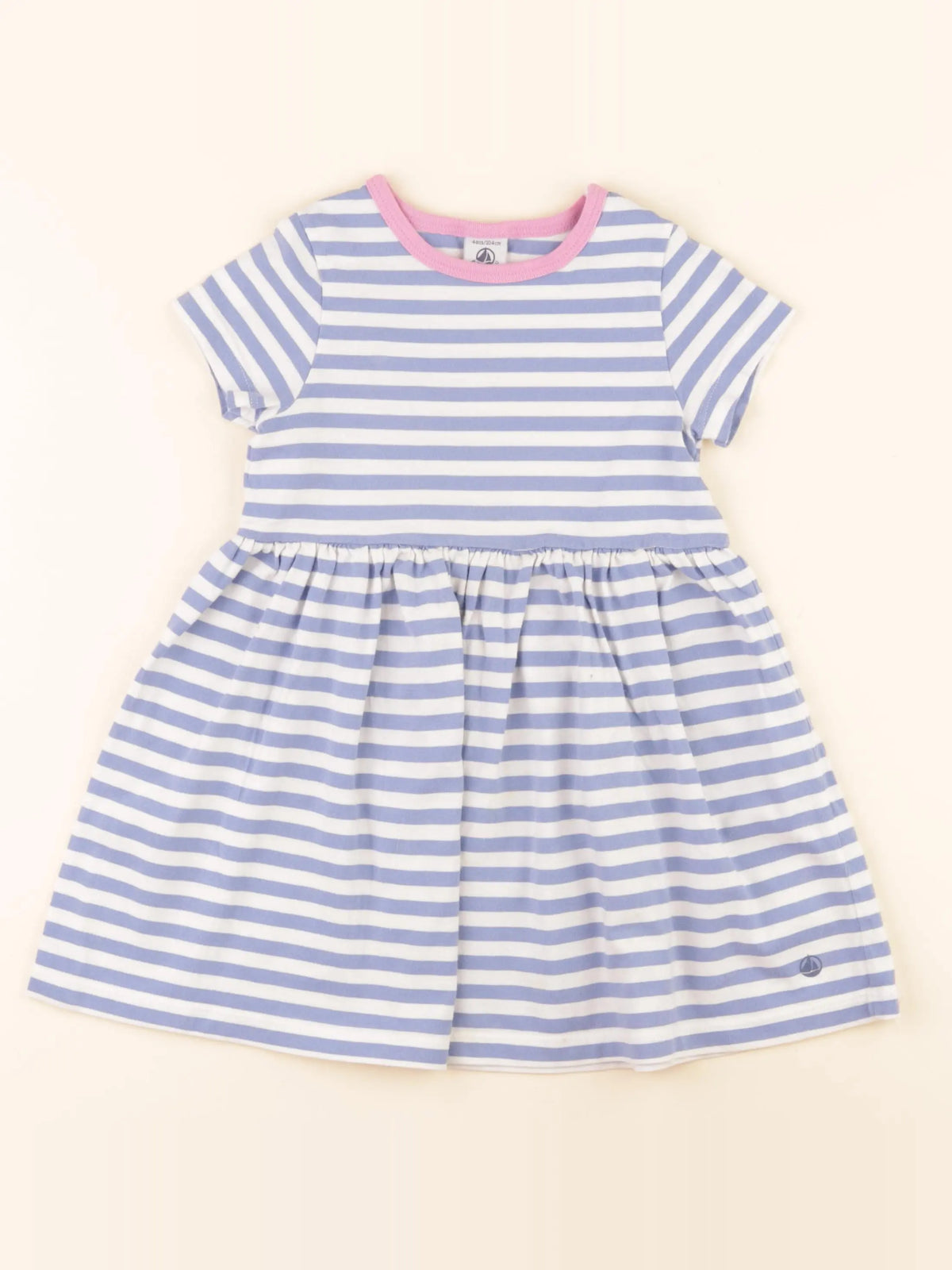 Robe blanc, bleu