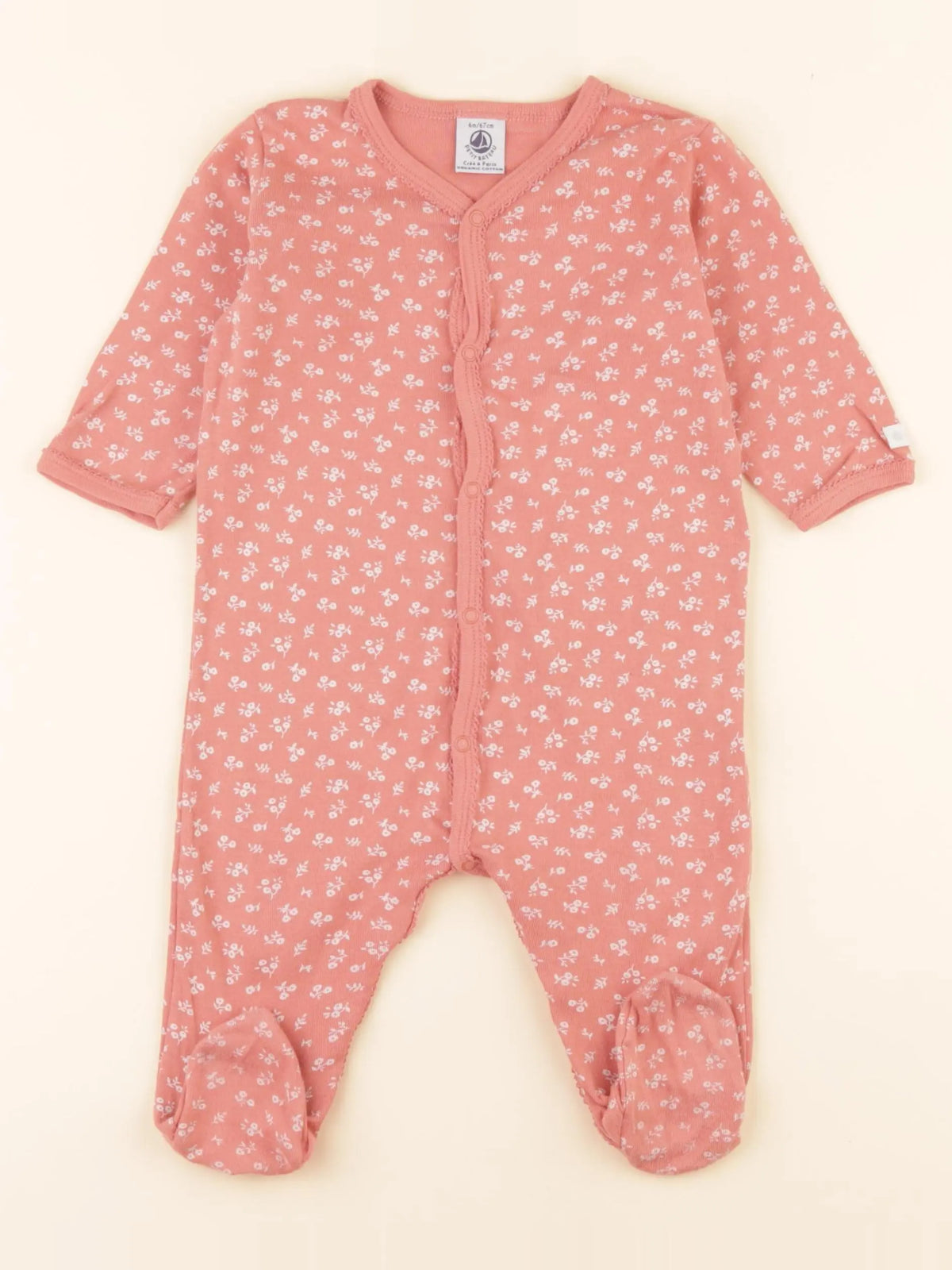 Pyjama coton rose