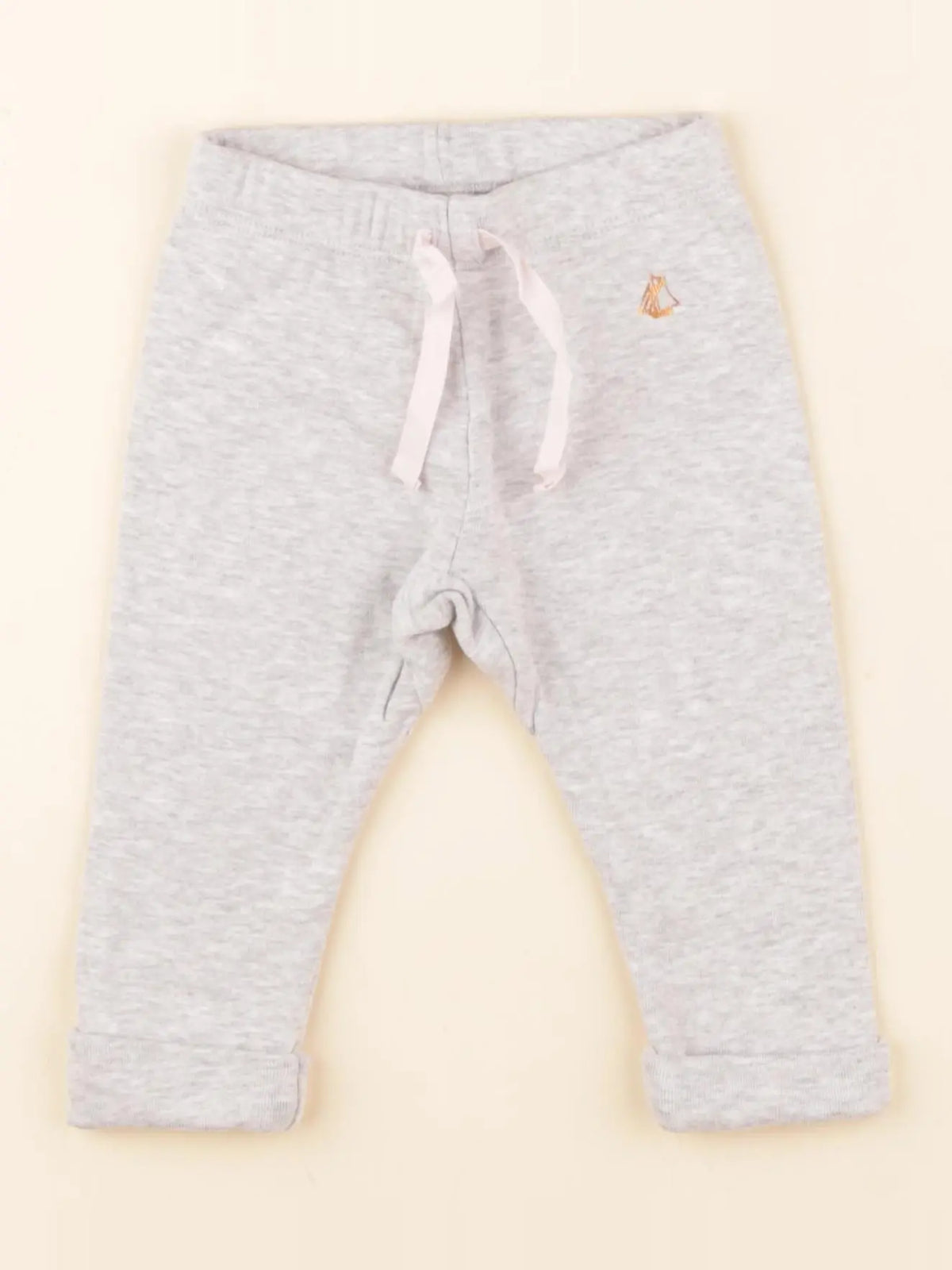 Petit Bateau - jogging gris - 6 mois