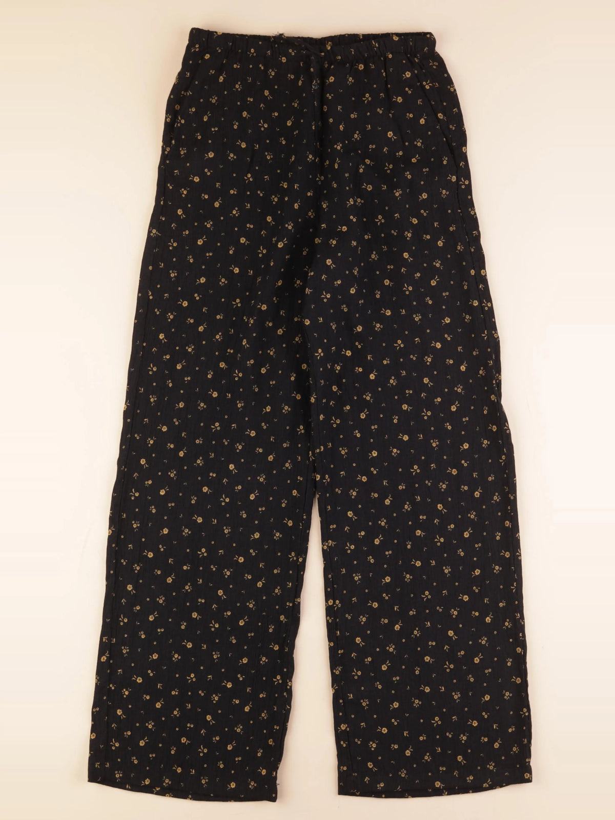 H&M - pantalon noir - 11/12 ans