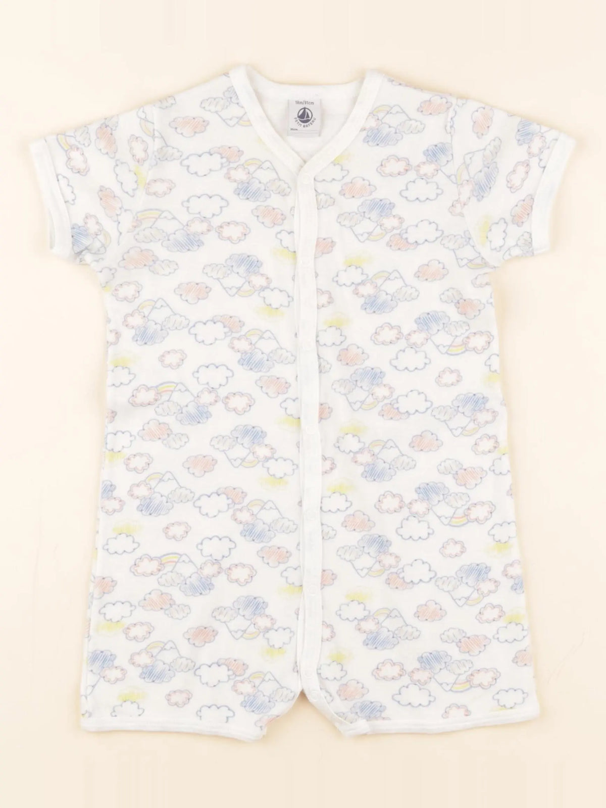 Pyjama coton blanc