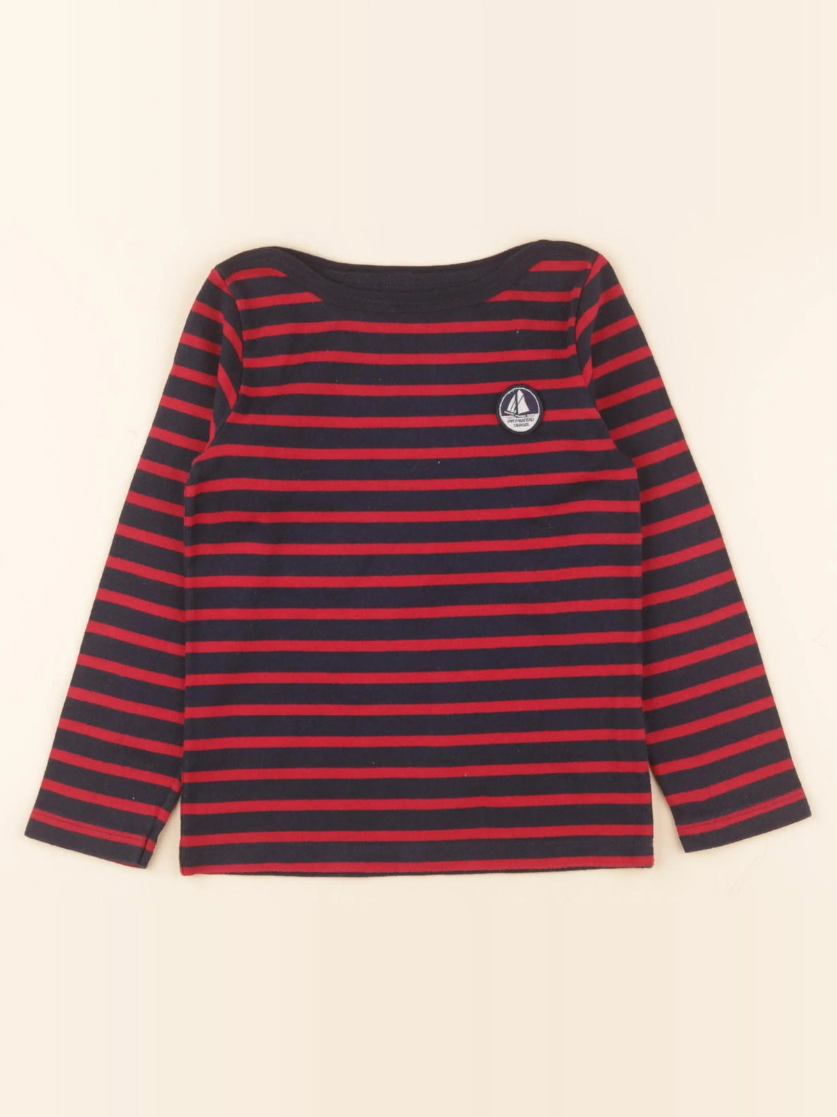 Sweat rouge, bleu