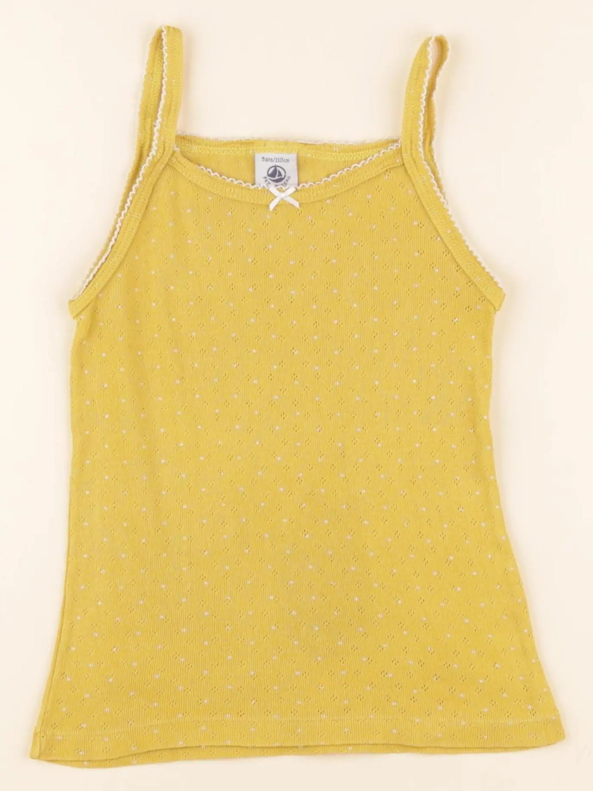 Maillot de corps jaune