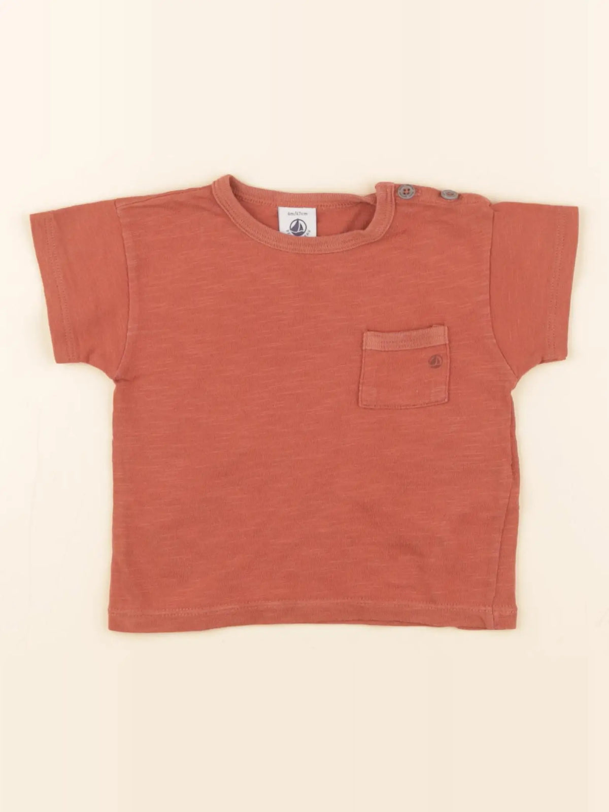 Tee-shirt marron