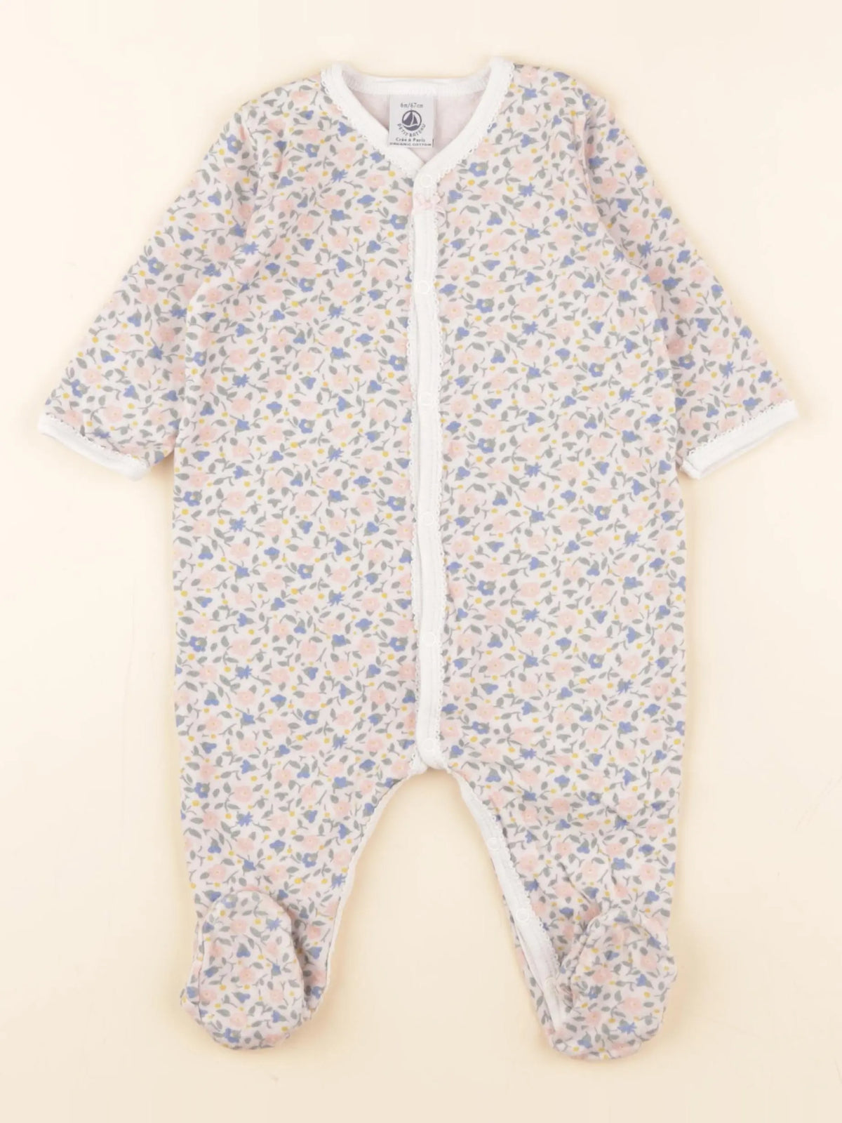 Pyjama coton multicolore