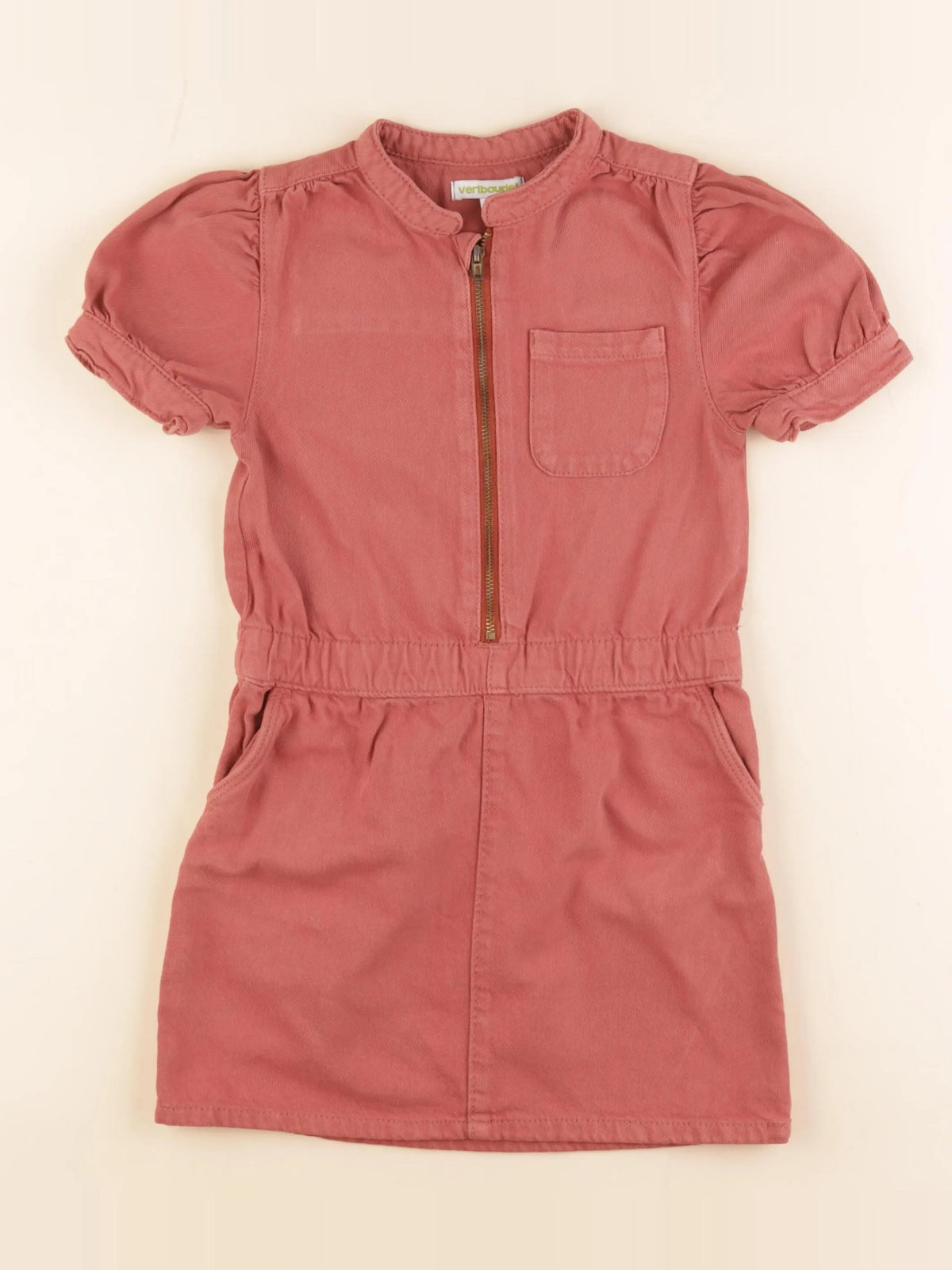 Vertbaudet - robe rose - 6 ans