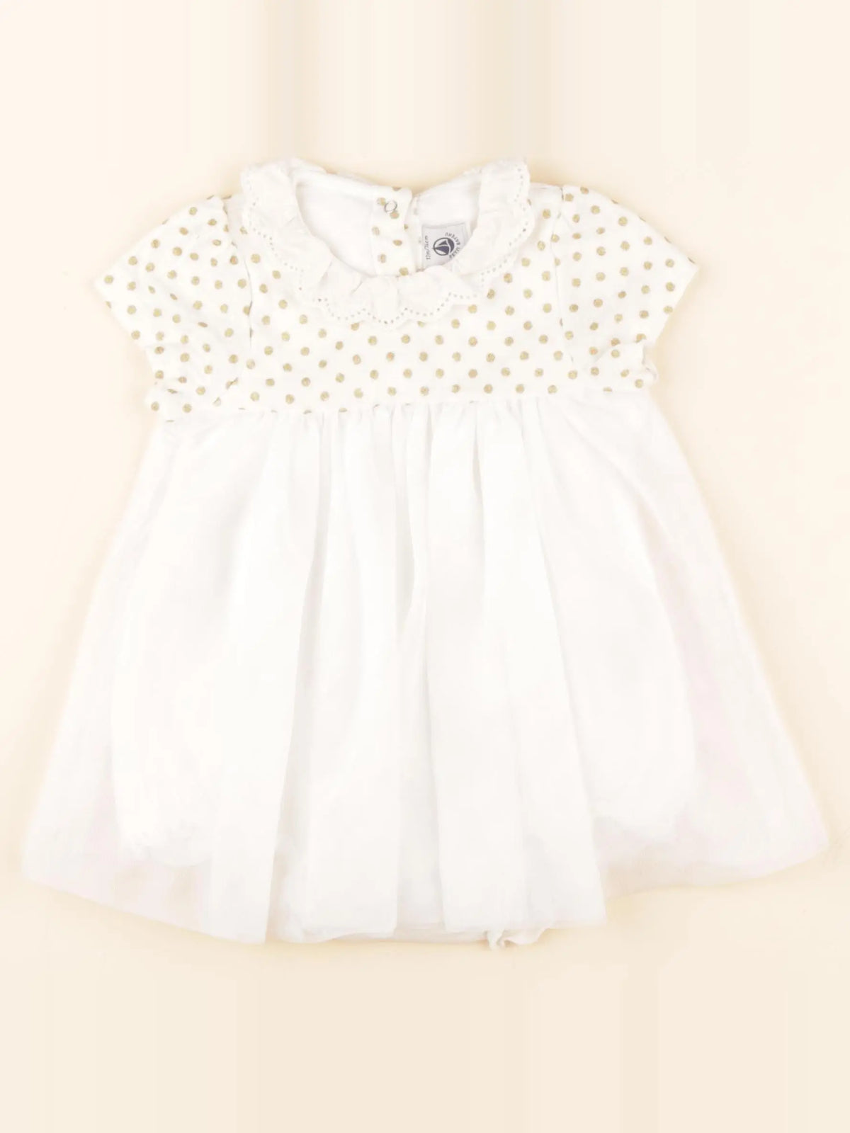 Robe beige, or