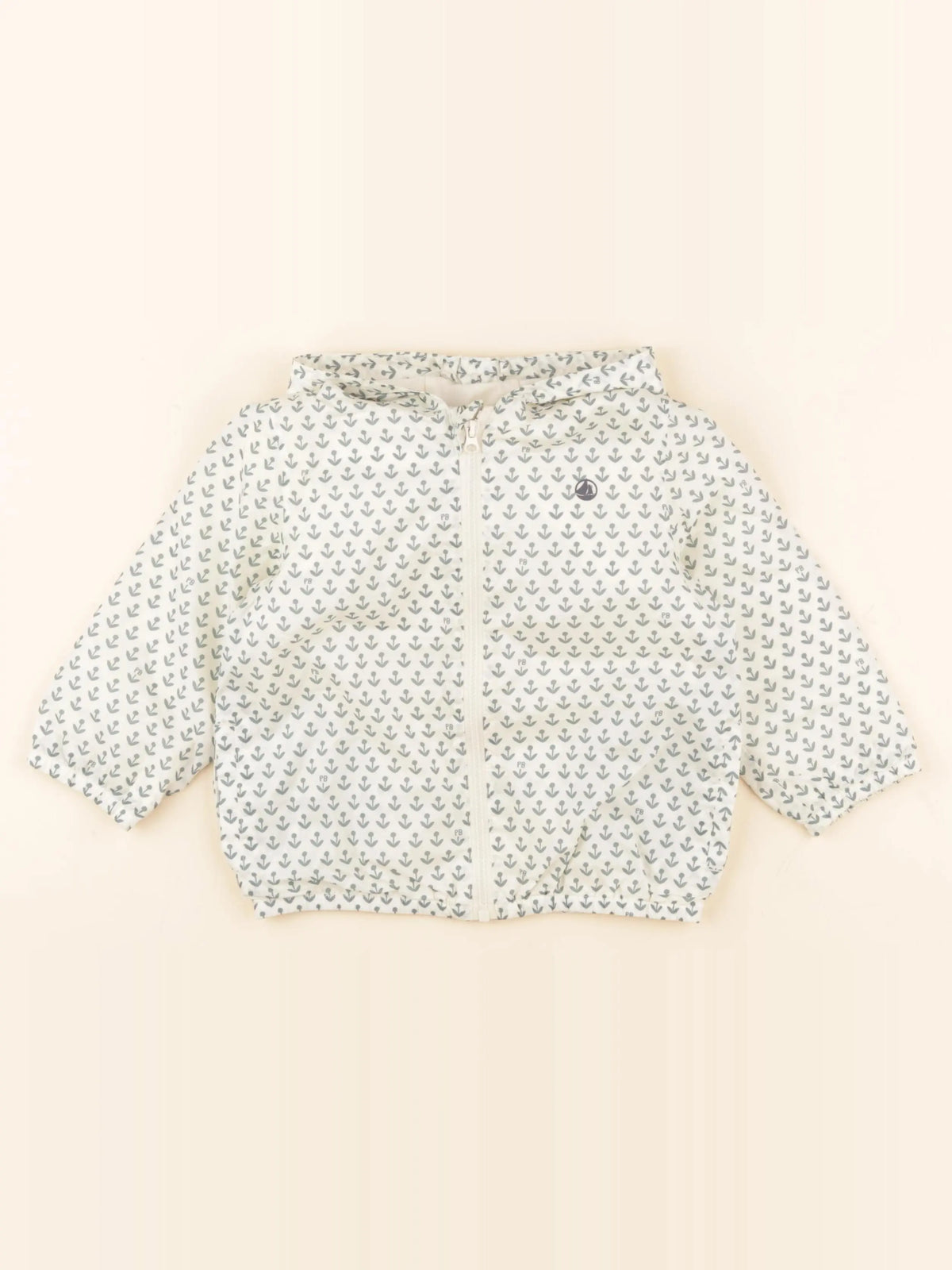 Coupe-vent beige, vert