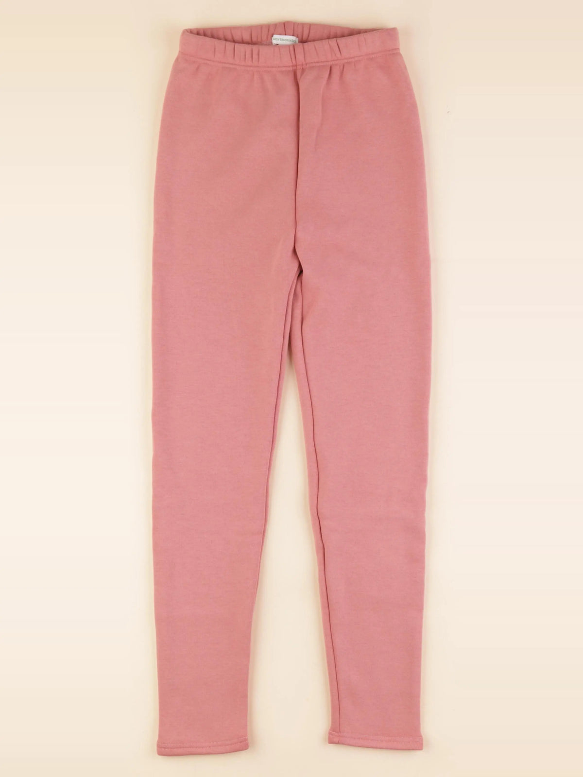 Vertbaudet - jogging doublé rose - 10 ans