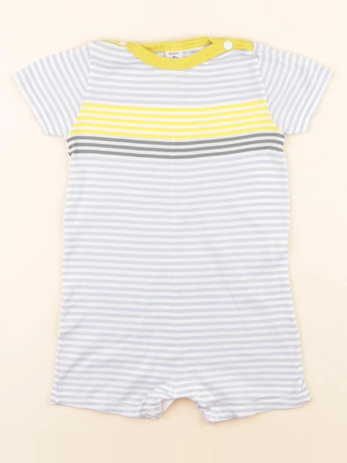 Combinaison coton bleu