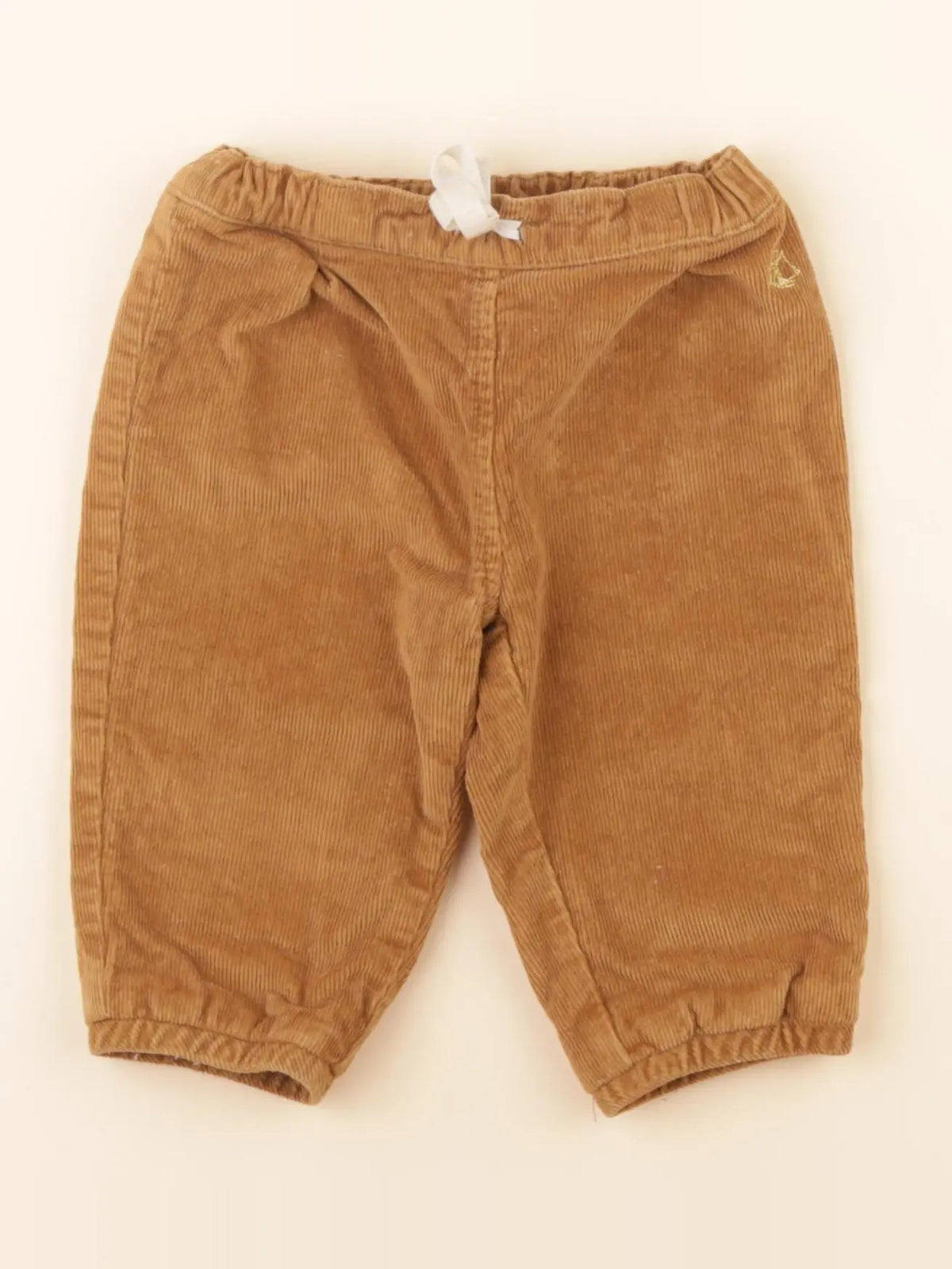 Pantalon doublé marron