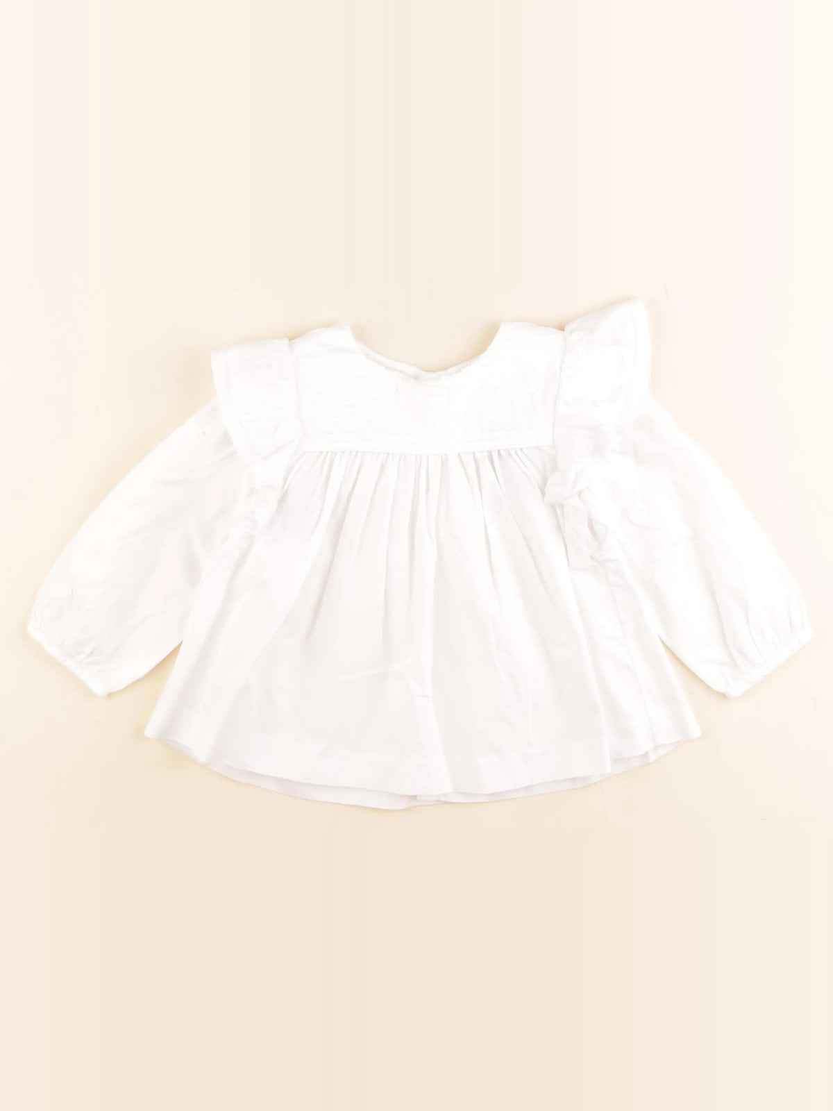 Jacadi - blouse blanc - 24 mois