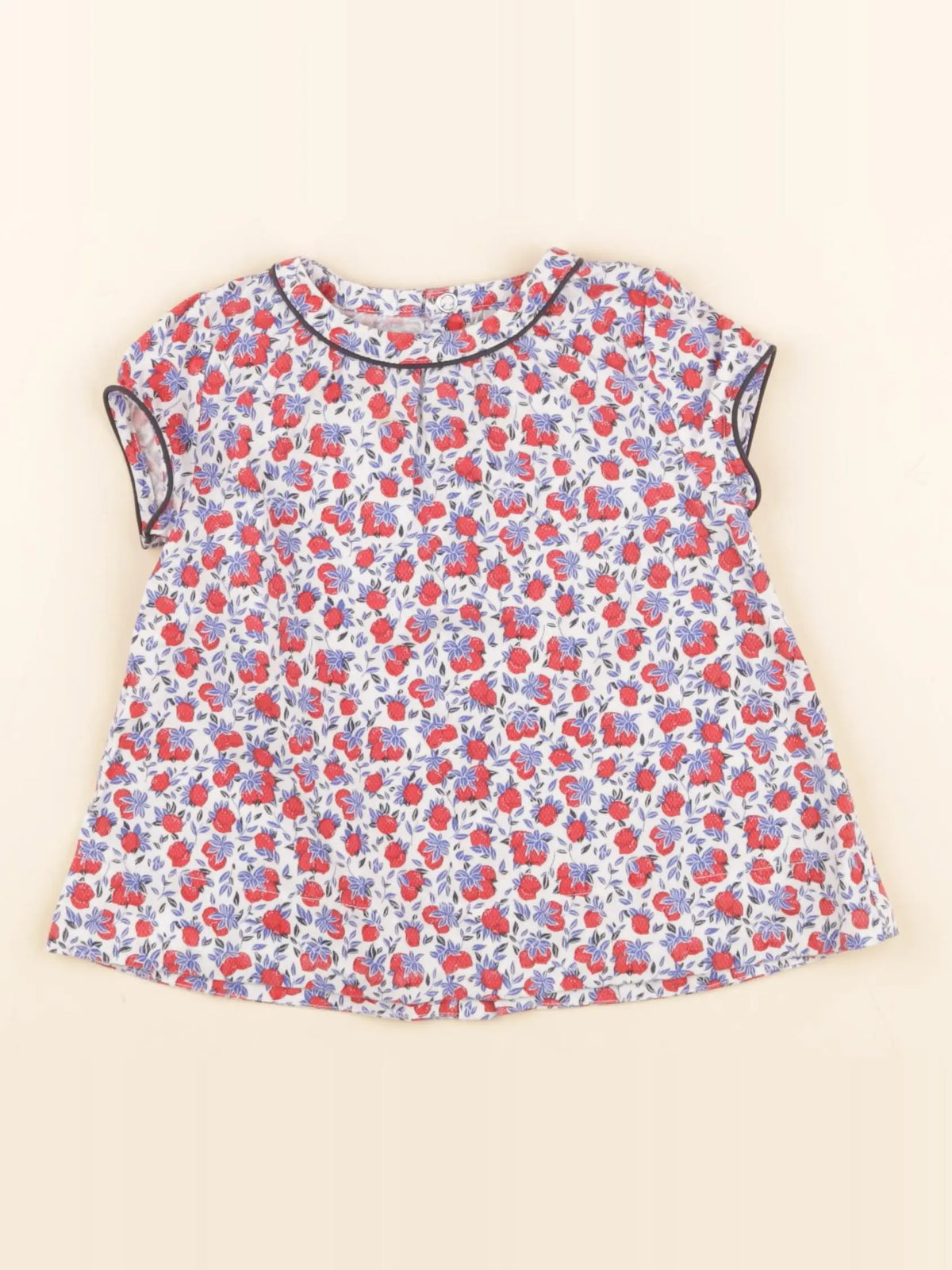 Blouse bleu