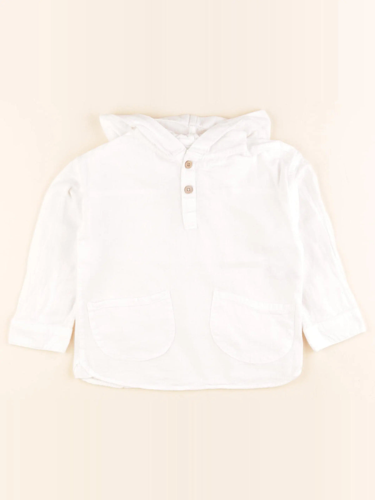 Zara - chemise blanc - 2/3 ans