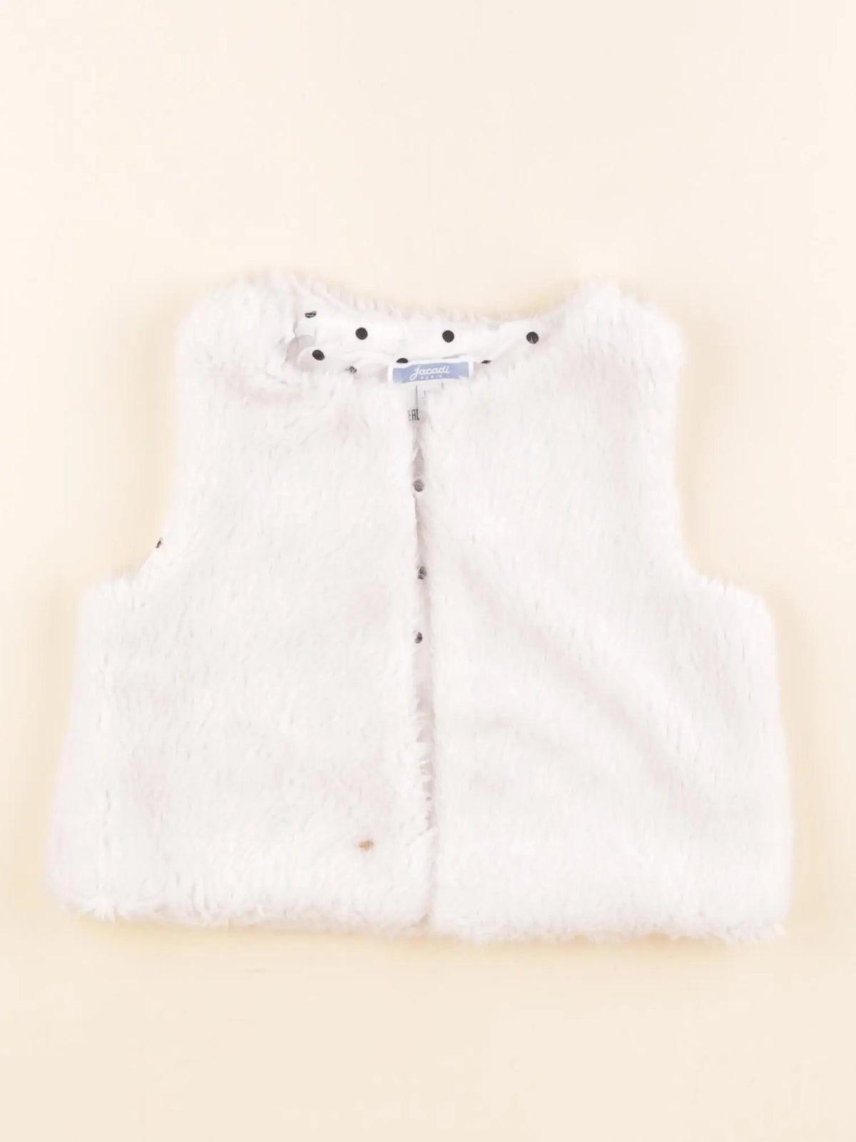 Jacadi - gilet blanc - 18 mois